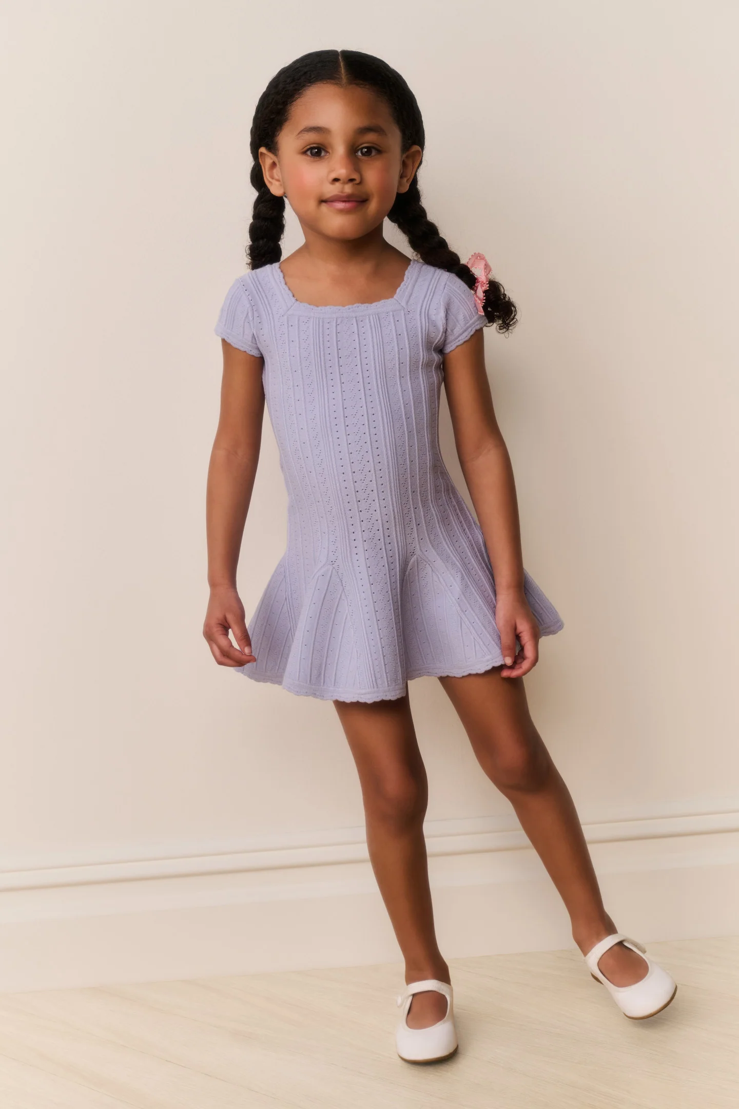 Little Girls Daffron Pointelle Dress