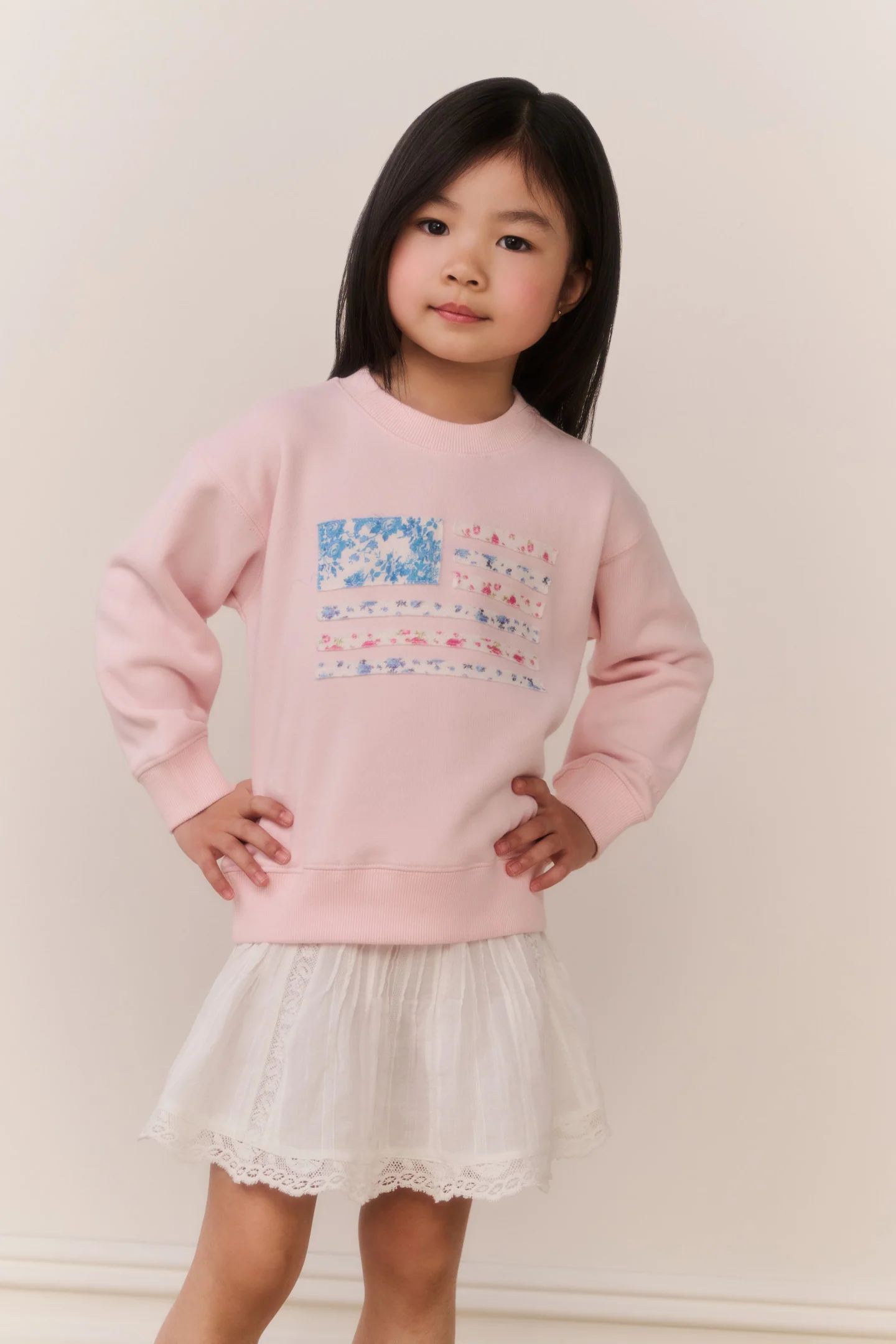 Little Girls Palo Americana Pullover