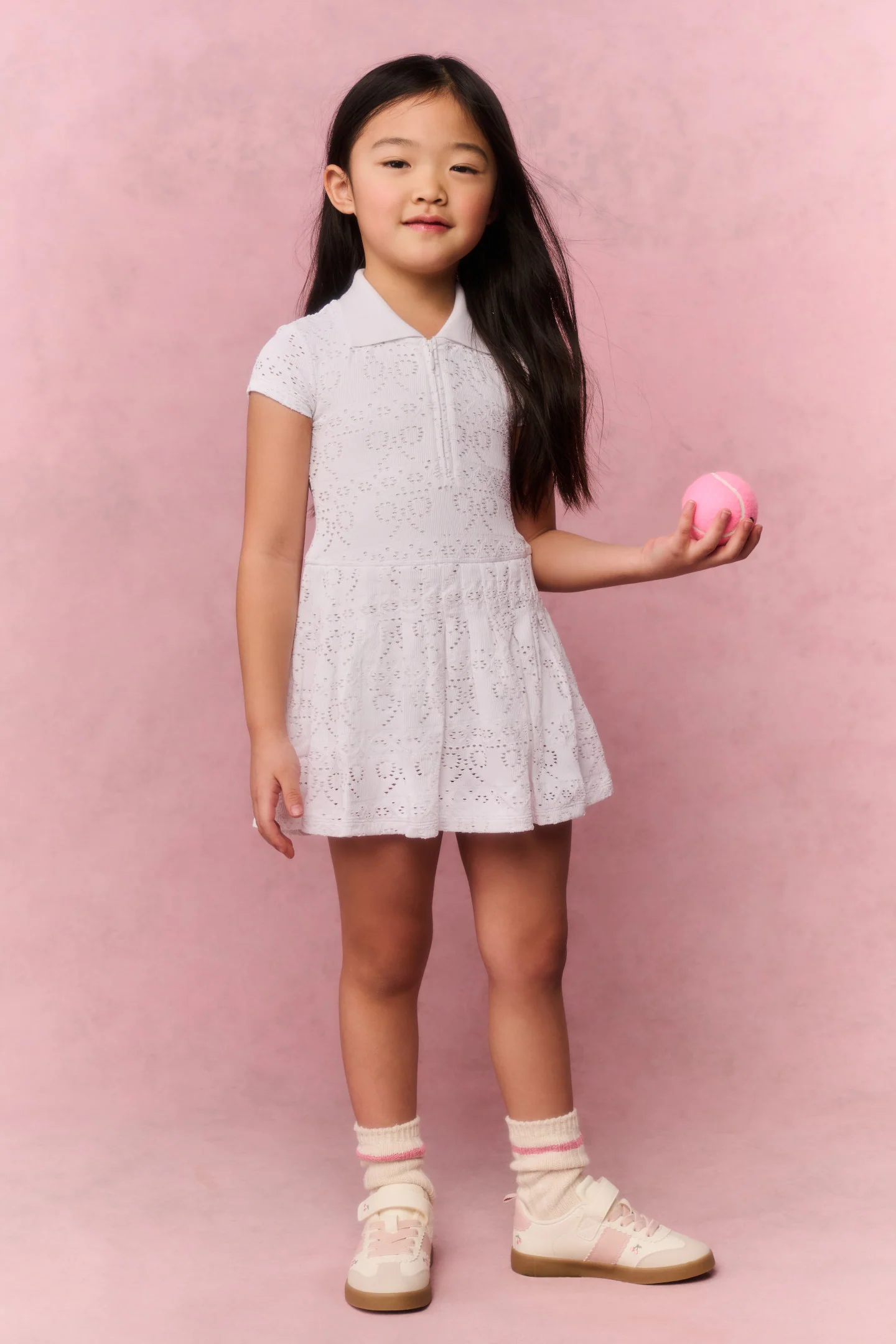 Little Girls Courtley Eyelet Active Dress