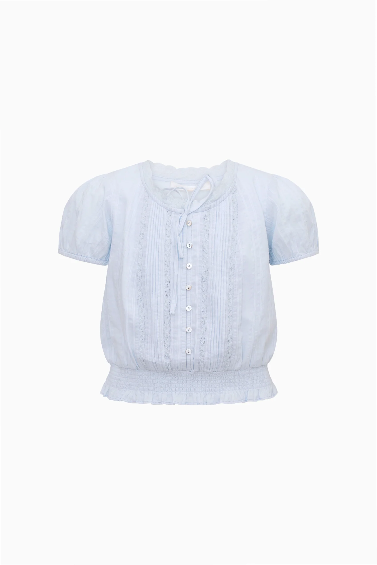 Little Girls Shoreline Cotton Top