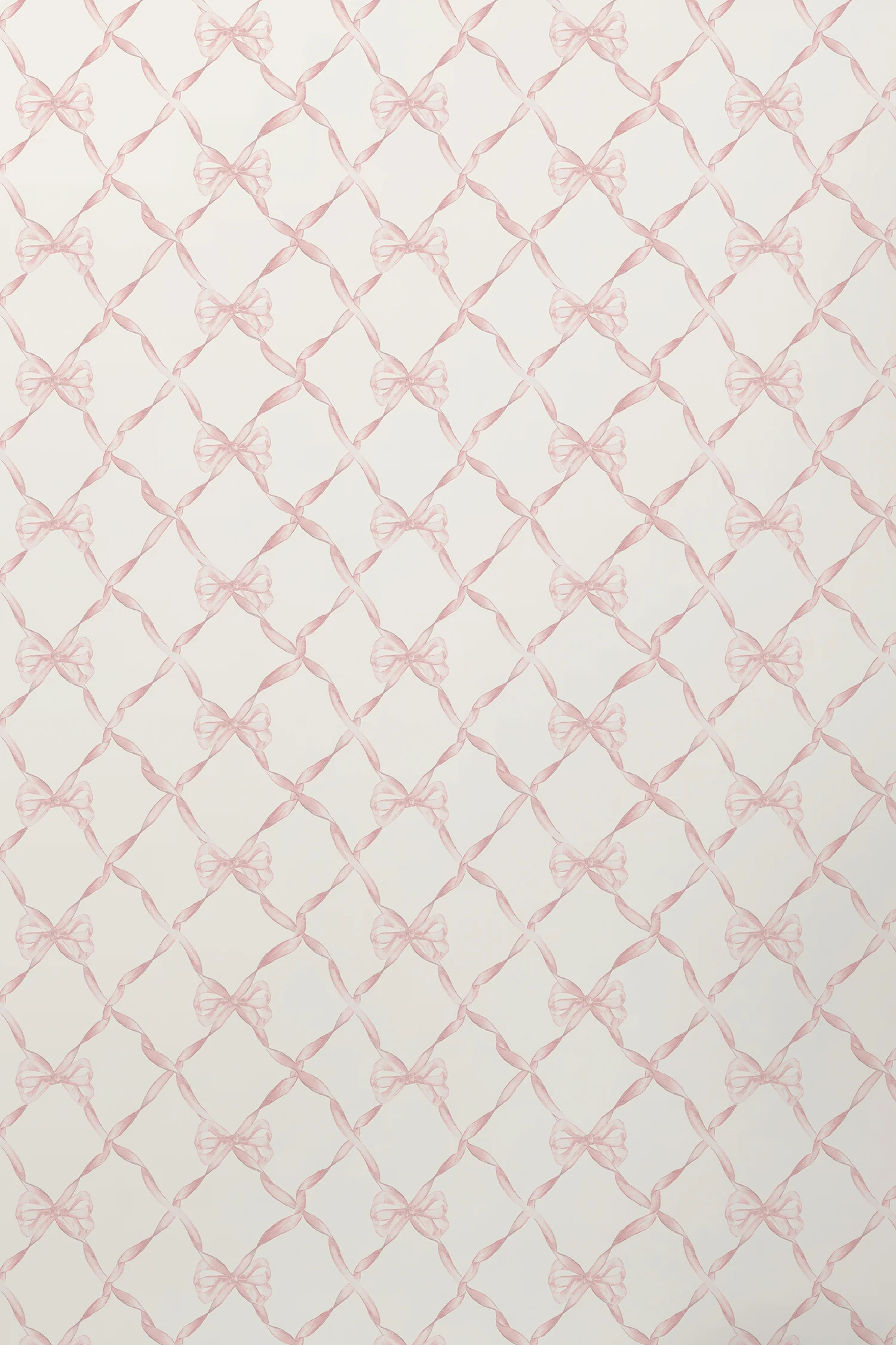Baby Bow Faded Primrose Standard Wallpaper