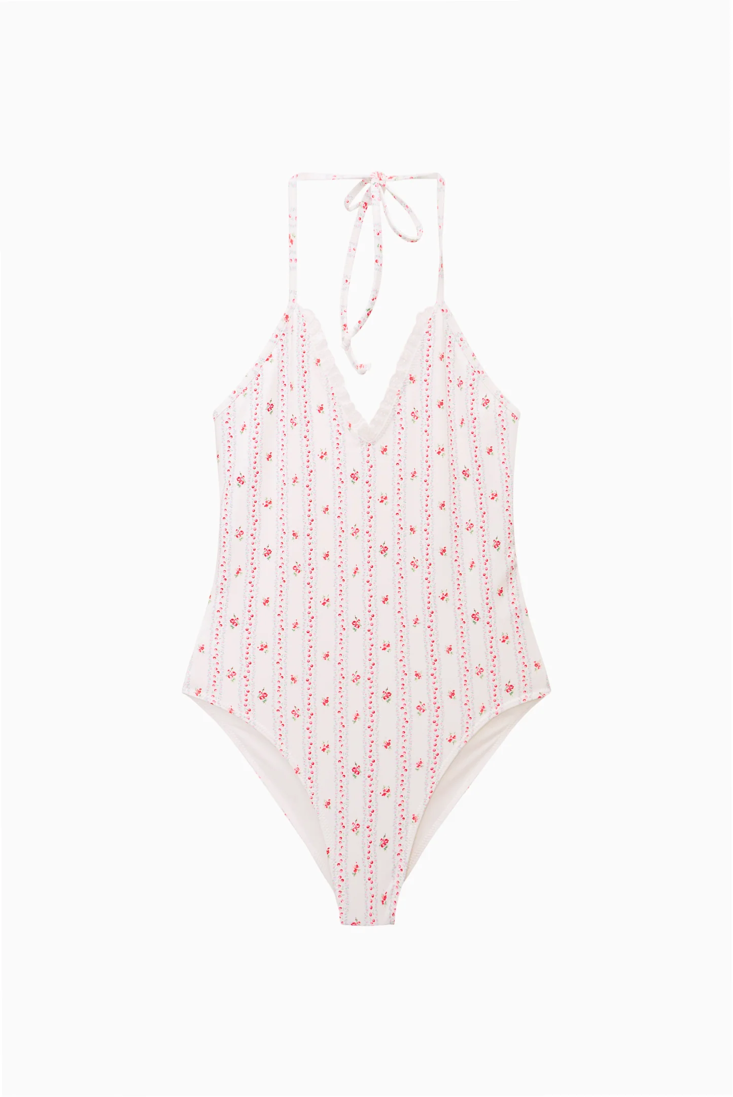 Tween Cherry Stripe Liorra Swimsuit