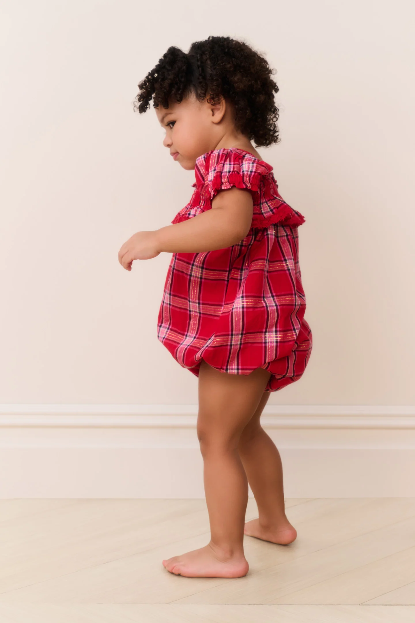 Baby Carlita Tartan Pinafore