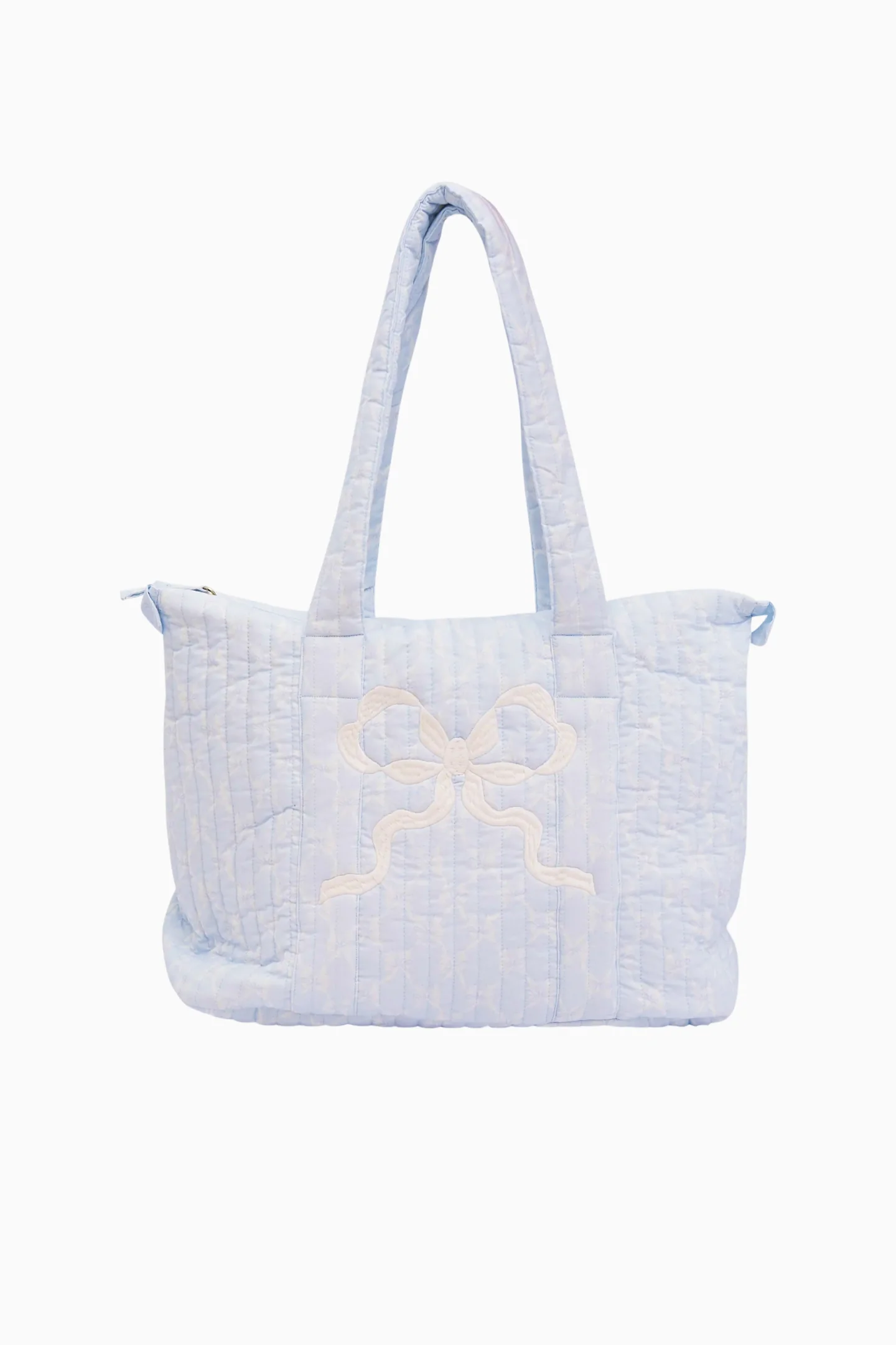 Aja Quilted Bow Print Weekender