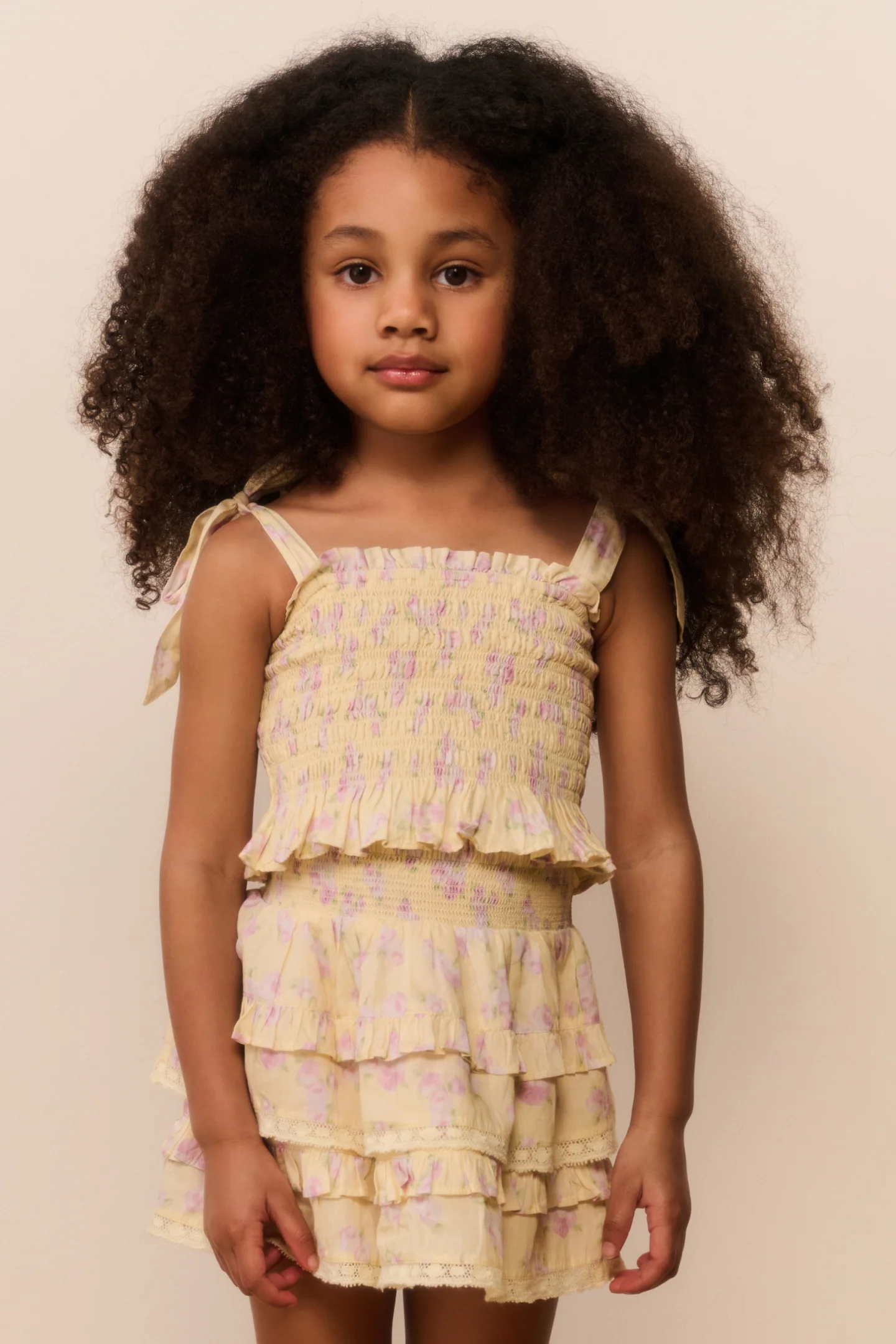 Little Girls Merrinelle Blooming Floral Top