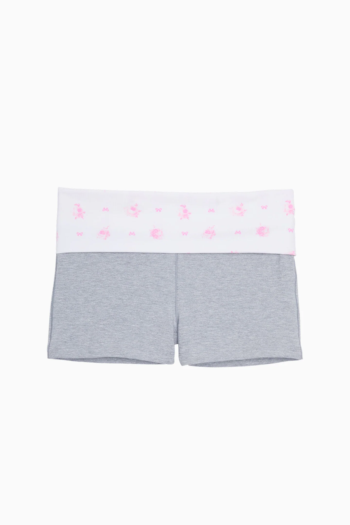 PINK x LoveShackFancy Cotton Foldover Micro Shorts
