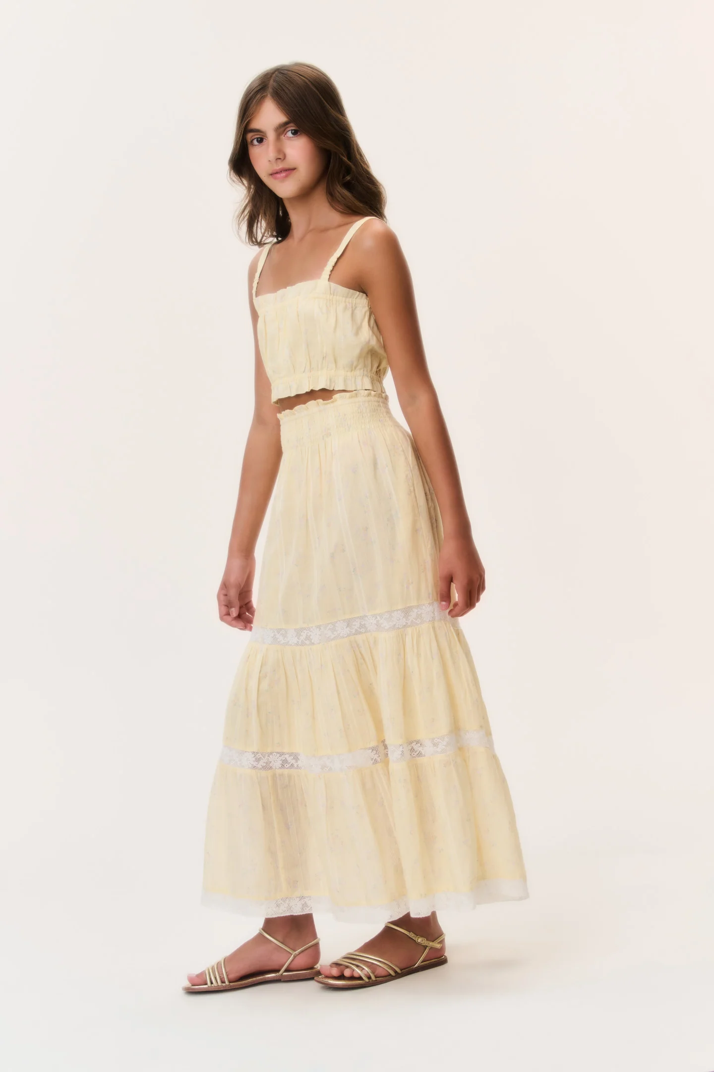 Tween Ditsy Floral Olyndra Skirt