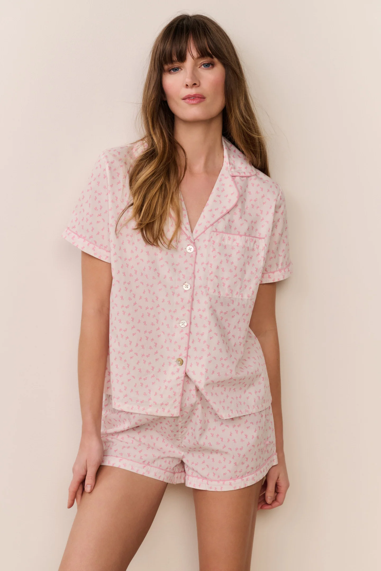 Midnight Haze Polo PJ Short Set Midnight Haze Polo PJ Short Set