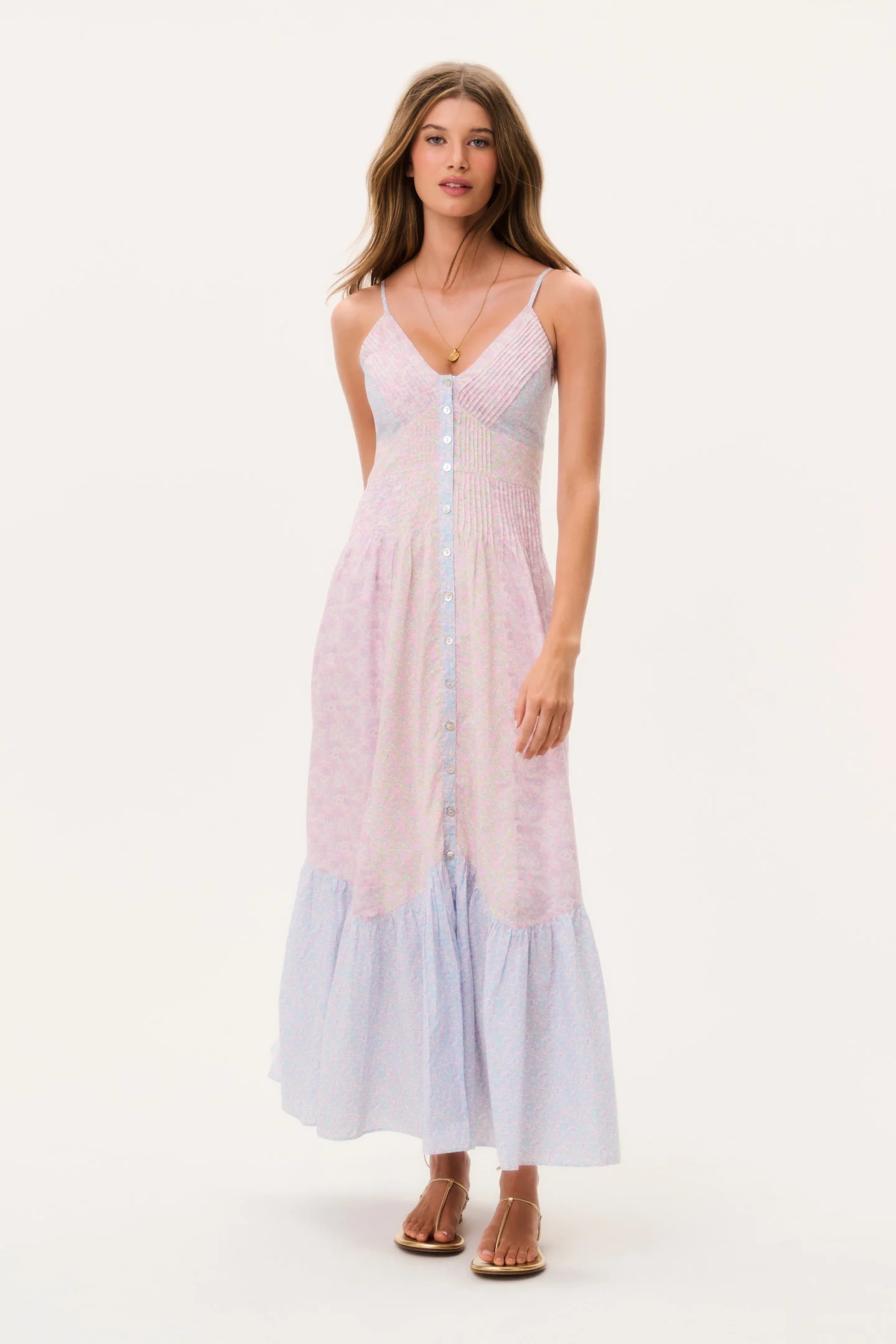 Made With Liberty Fabrics Esilda Maxi Dress