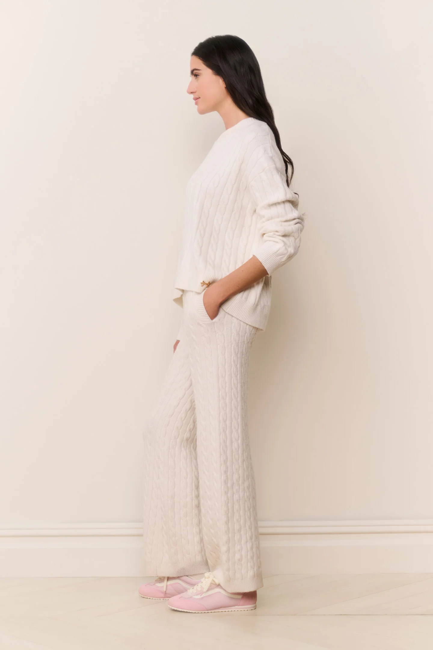 Fraya Cable Knit Lounge Pant