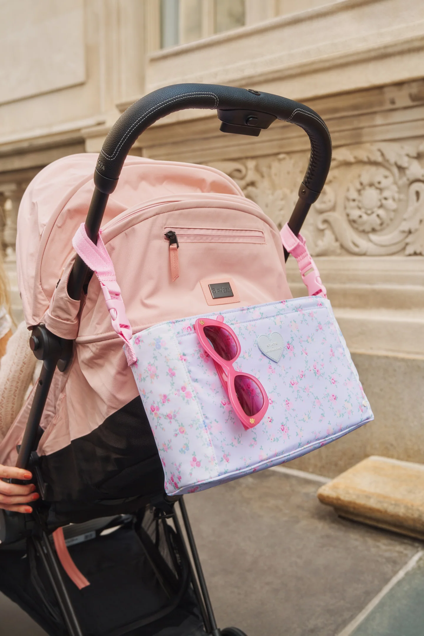 STATE x LoveShackFancy Floral Stroller Organizer