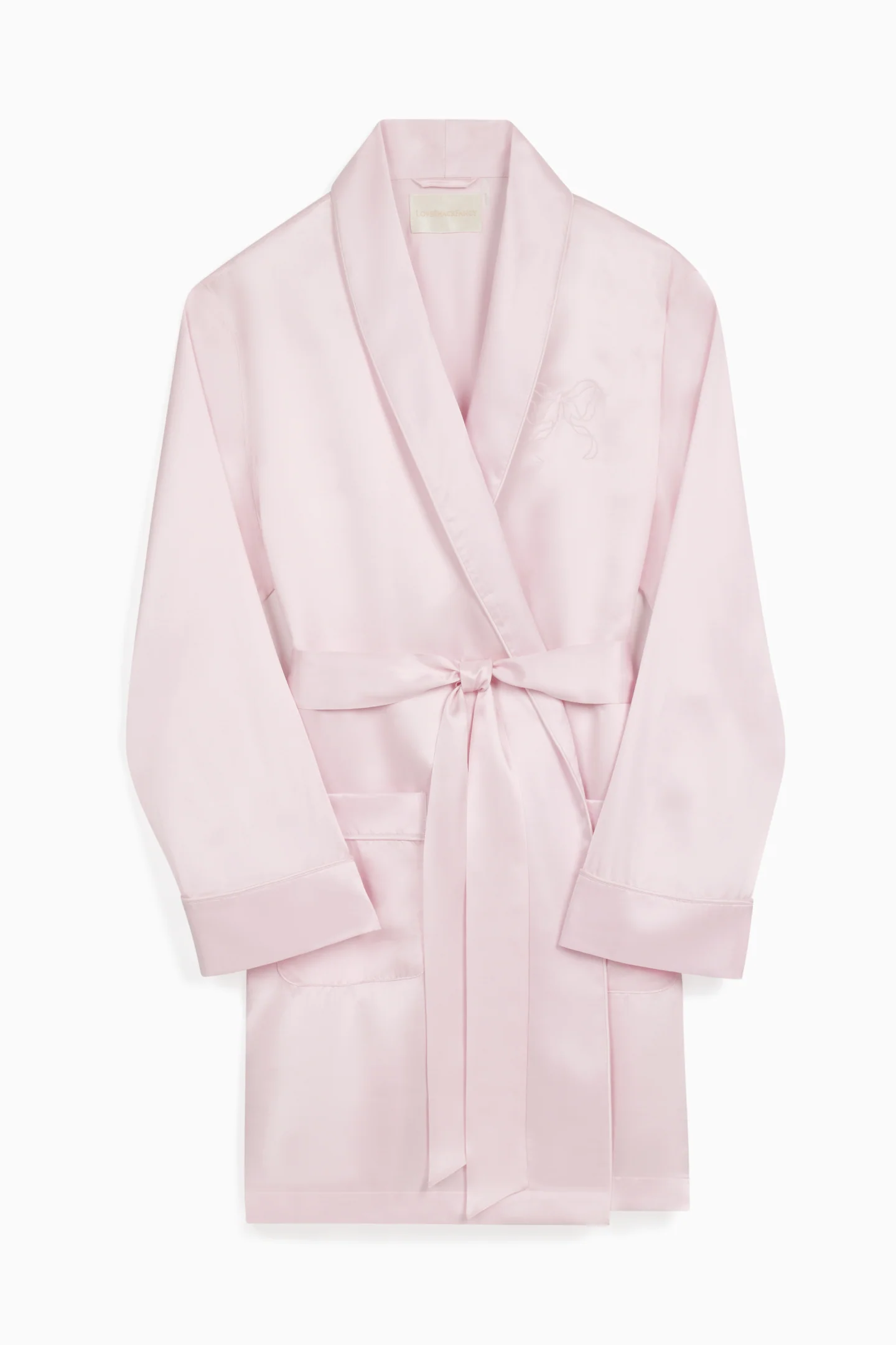 Silk-Blend Robe