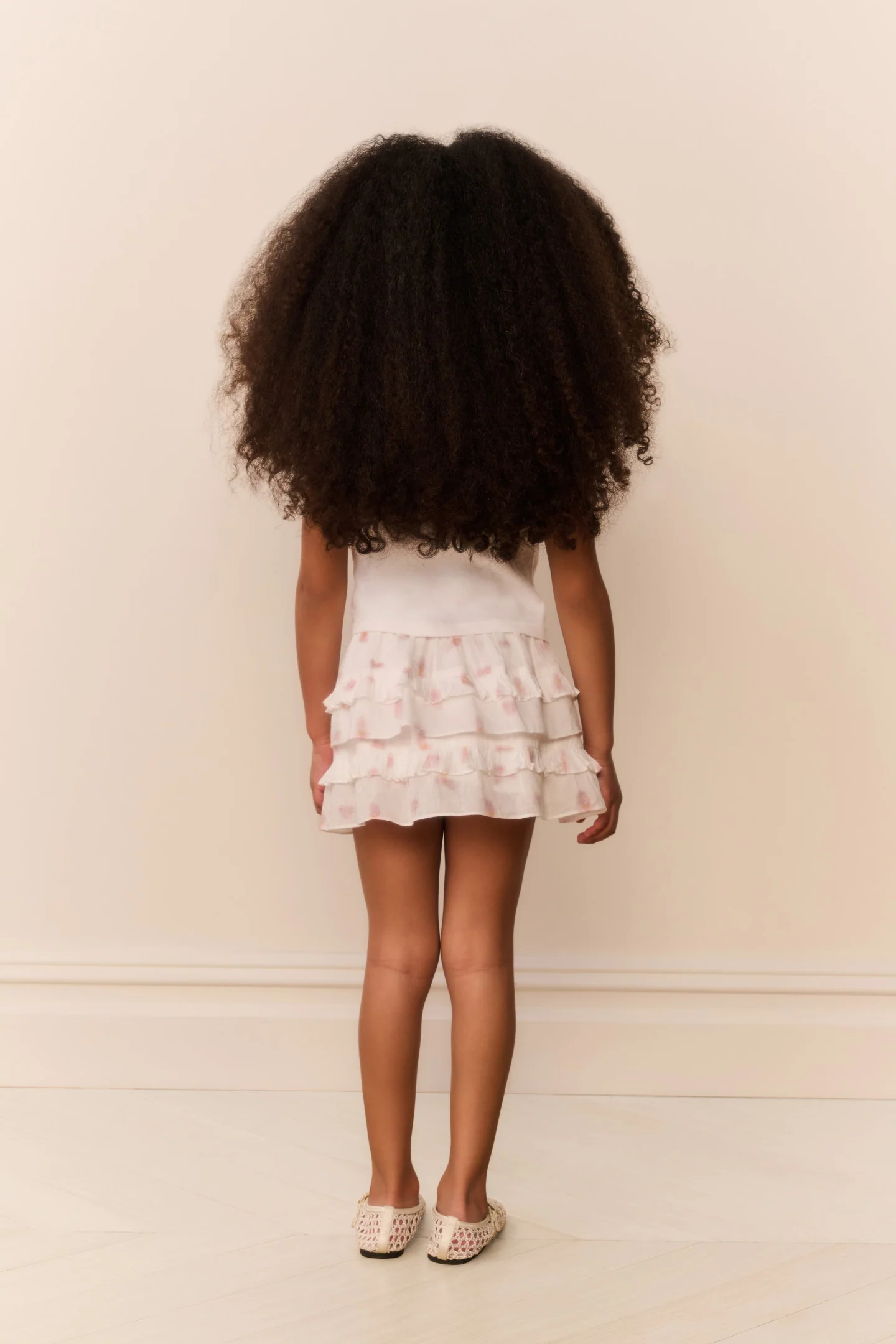 Little Girls Vanilla Twirl Billie Skirt