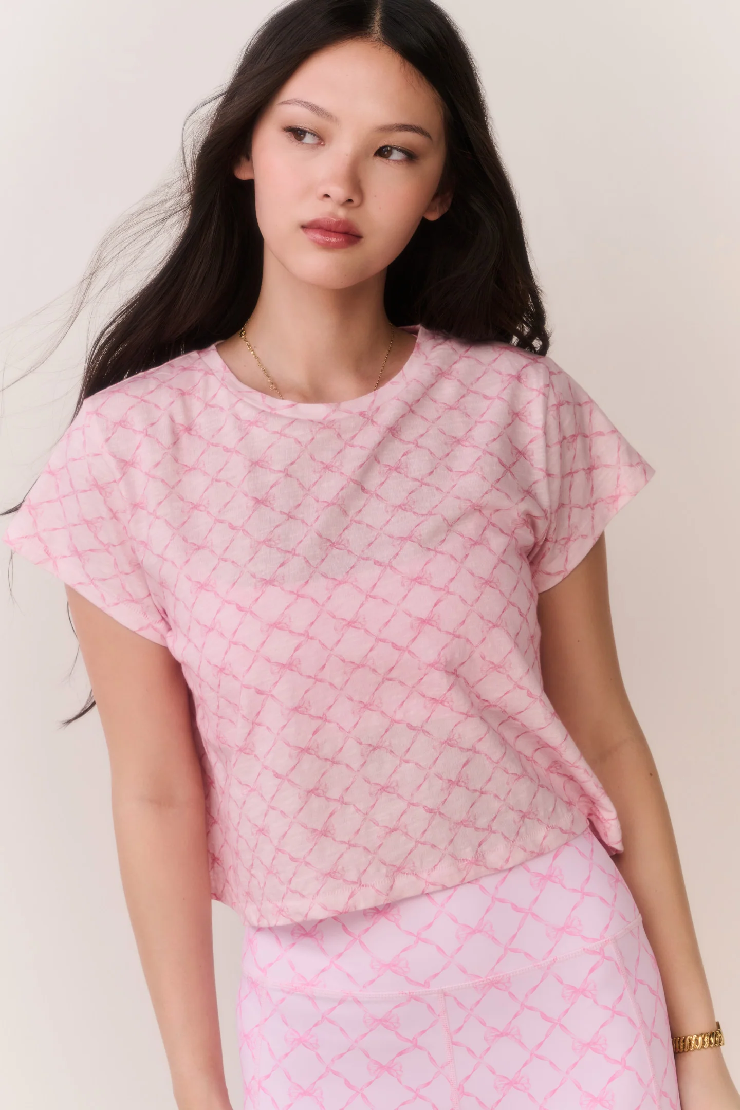 Sweetheart Rubin Cropped Tee