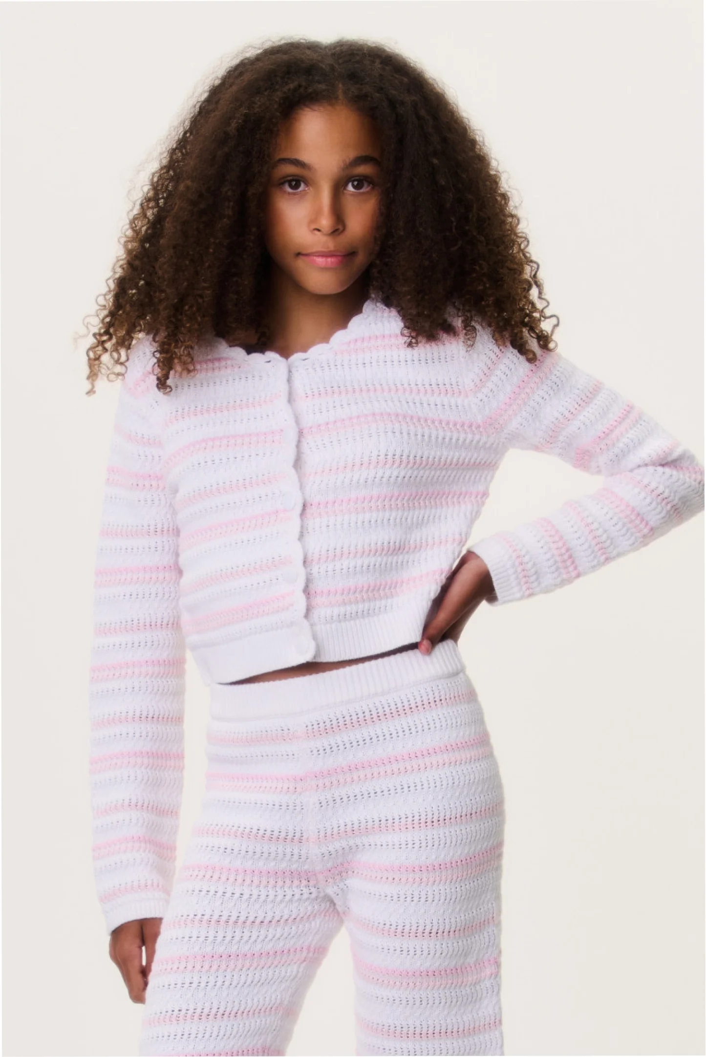 Tween Amarilly Crochet Cardigan