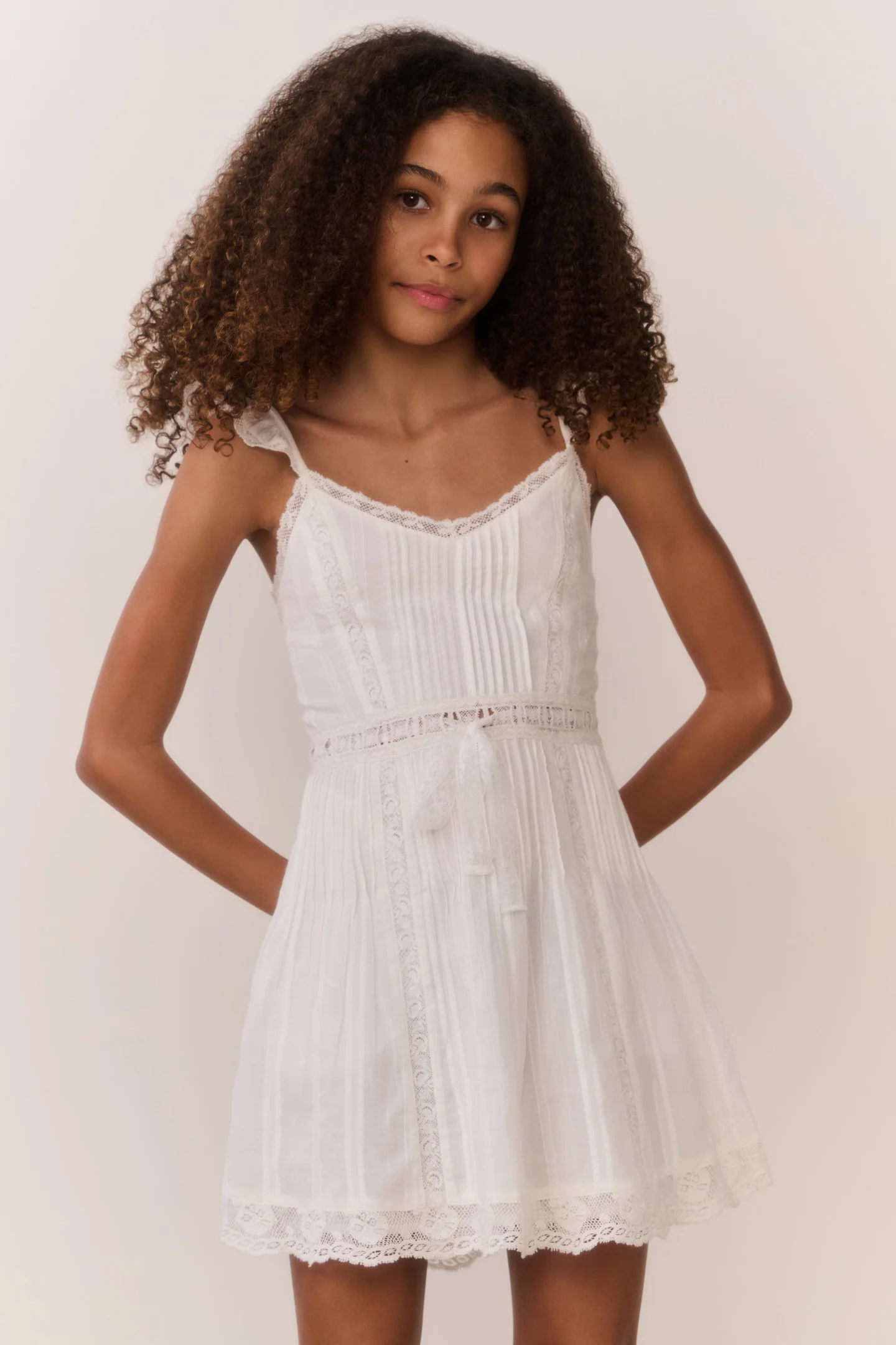 Tween Kobryn Cotton Mini Dress