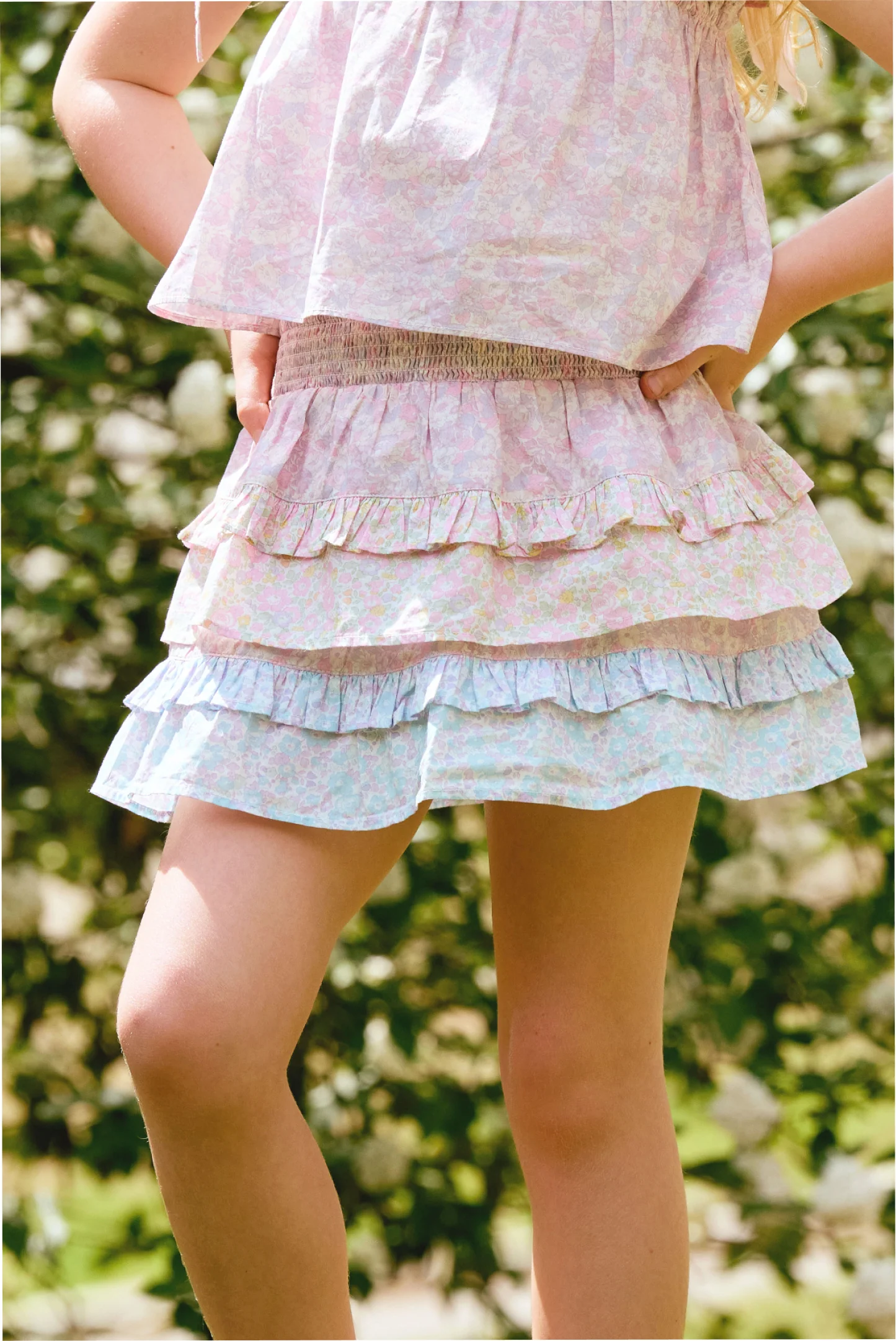 Made With Liberty Fabrics Little Girls Billie Skirt