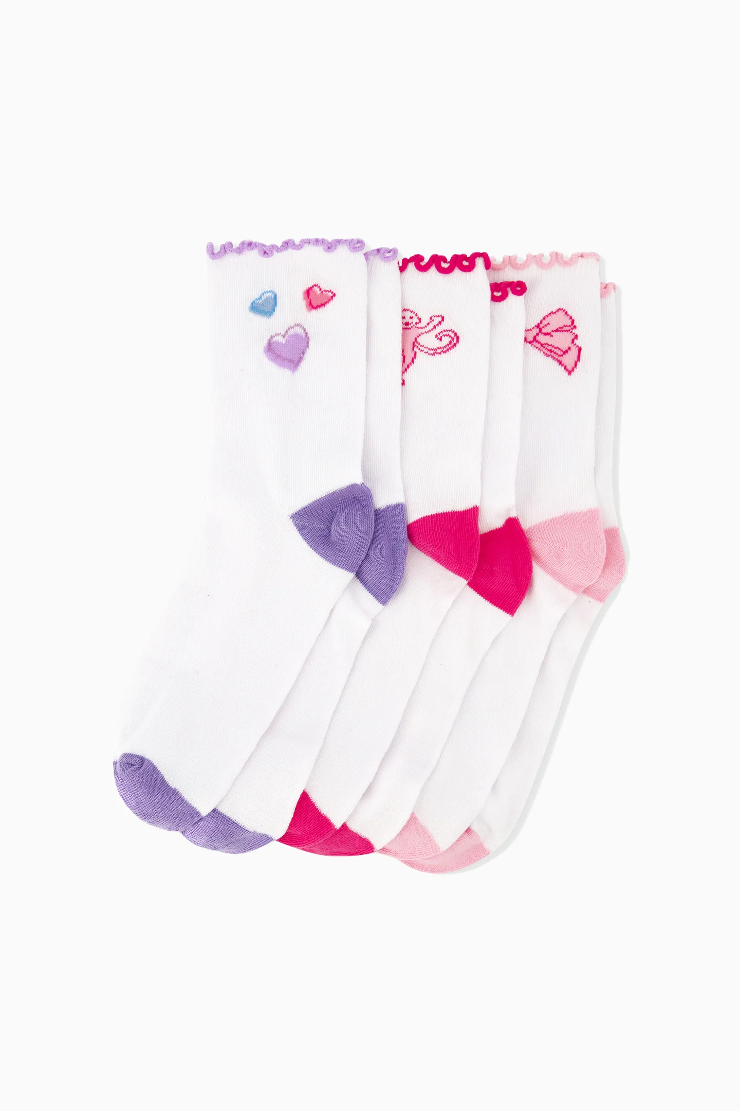LoveShackFancy x Roller Rabbit Ruffle Sock Set LoveShackFancy x Roller Rabbit Ruffle Sock Set