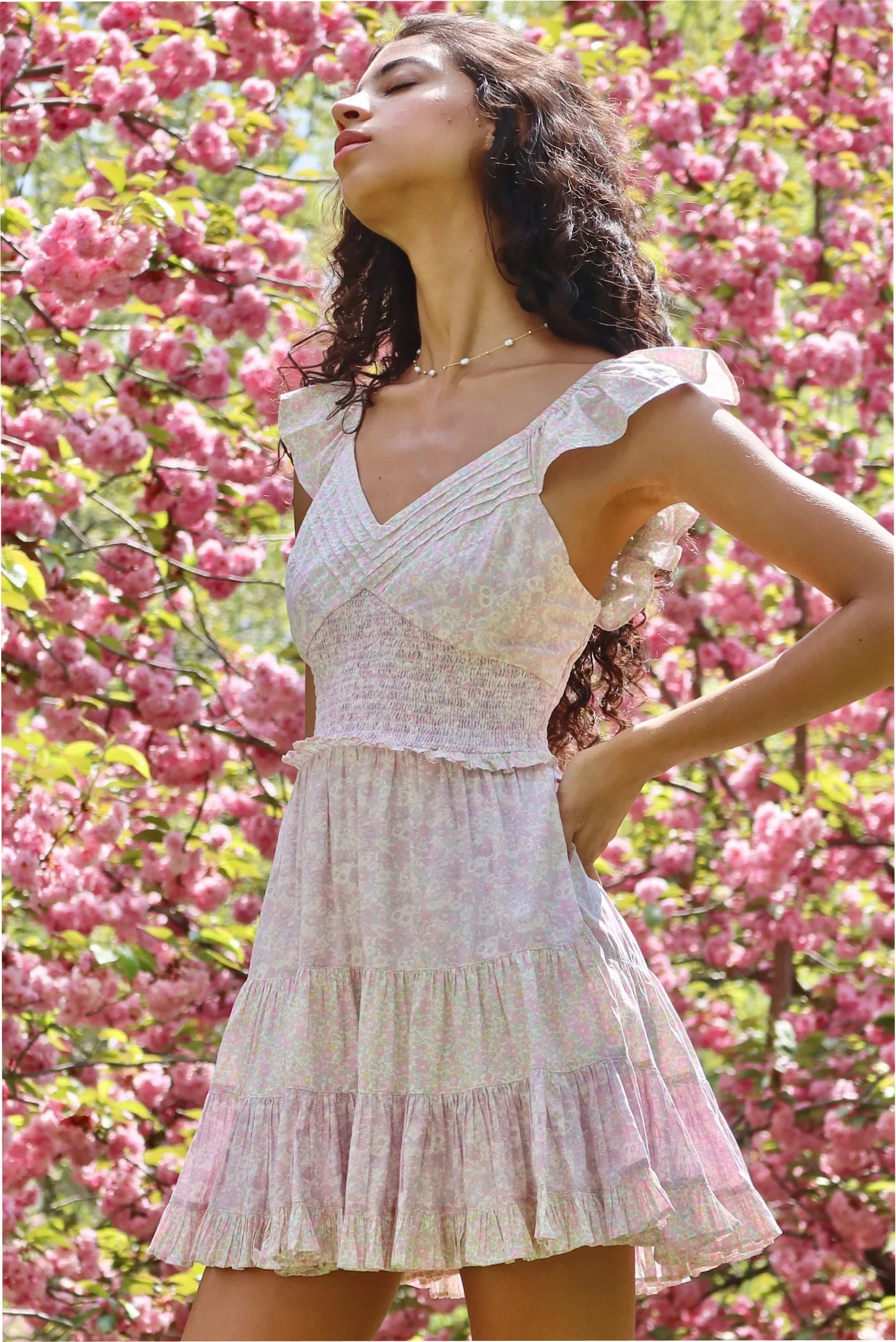 Made With Liberty Fabrics Preseline Mini Dress Made With Liberty Fabrics Preseline Mini Dress
