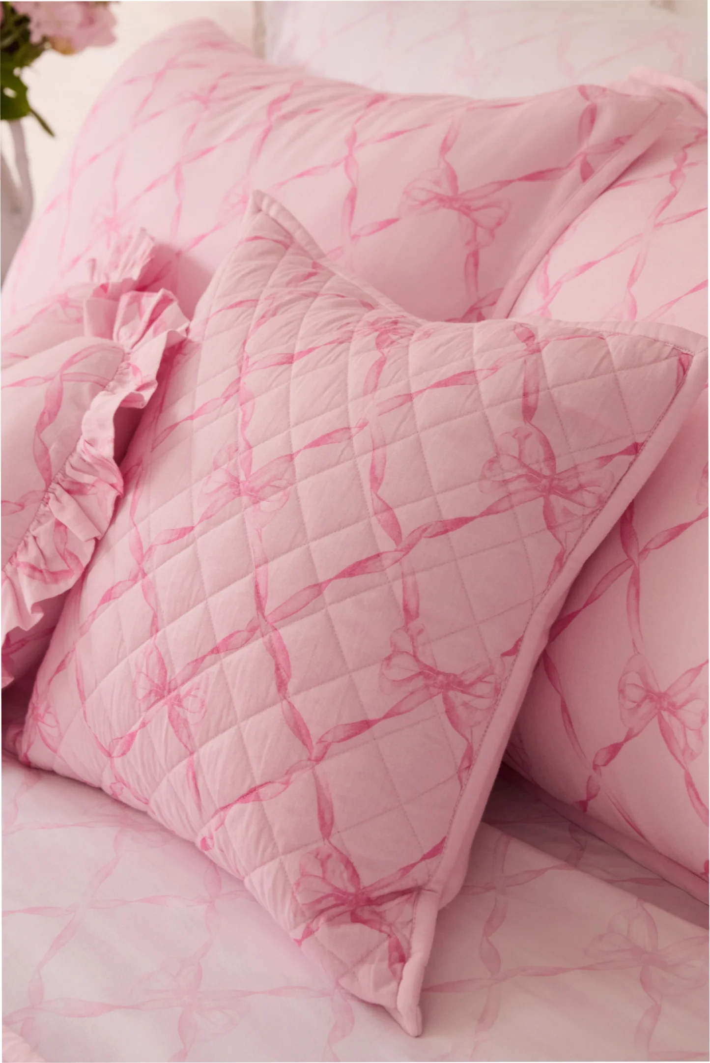 Sweetheart Quilted Throw Pillow