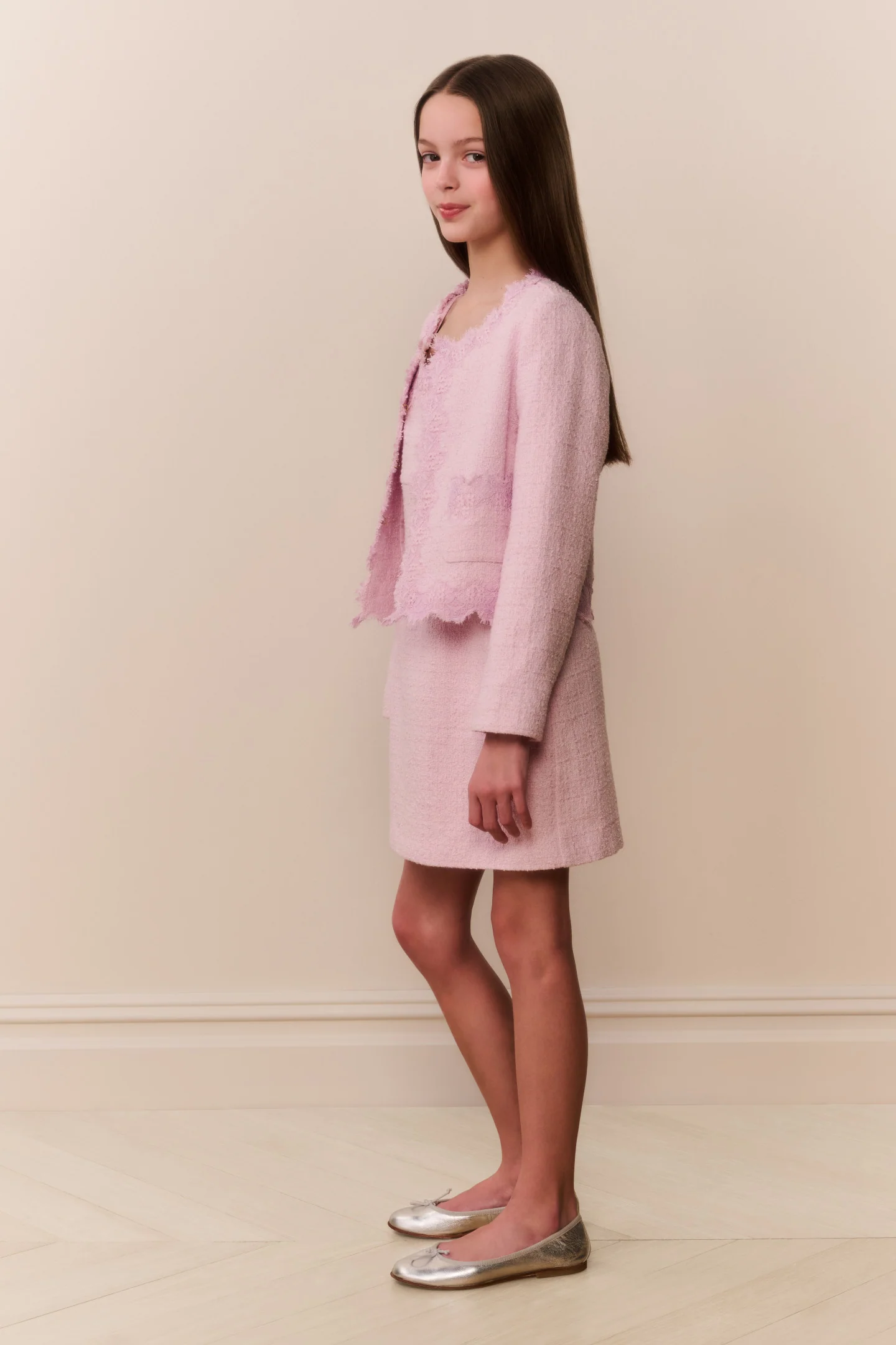 Tween Lace Tweed Erina Jacket