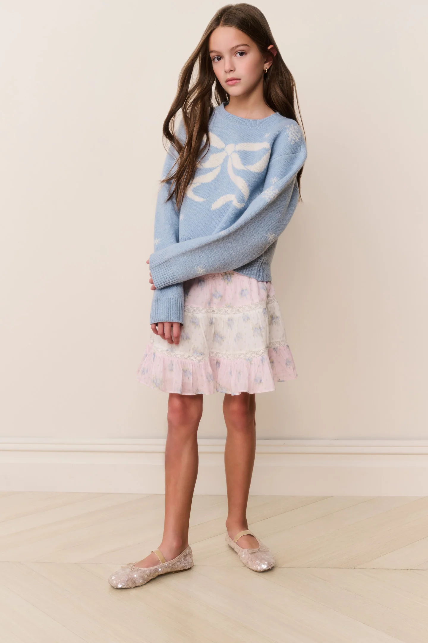 Tween Mintley Wool Pullover