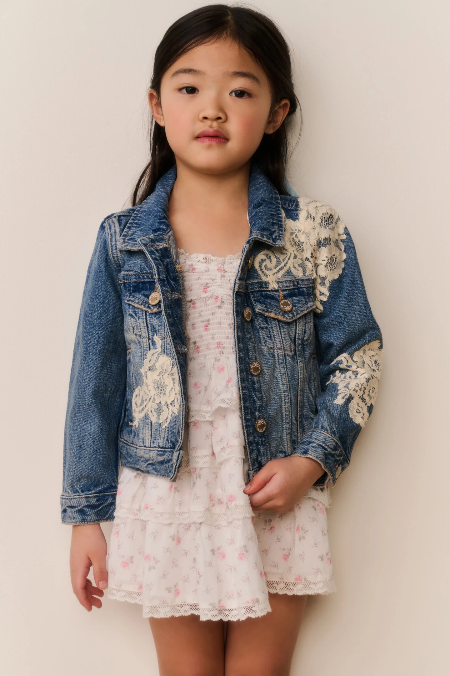 Little Girls Lavina Denim Jacket