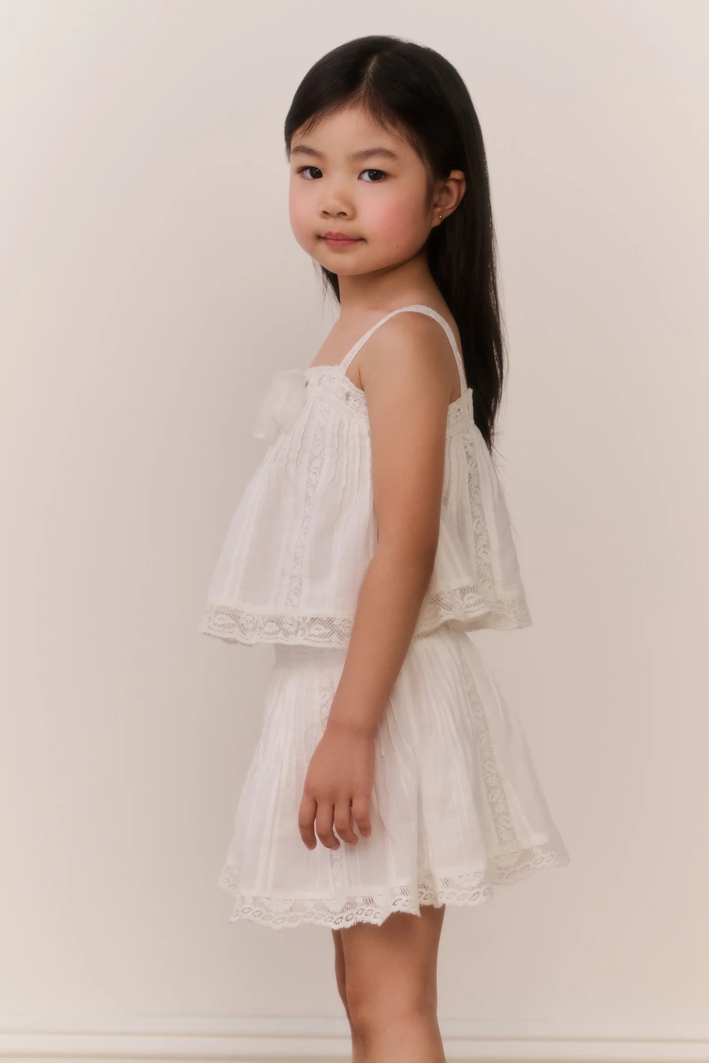 Little Girls Solena Cotton Skirt