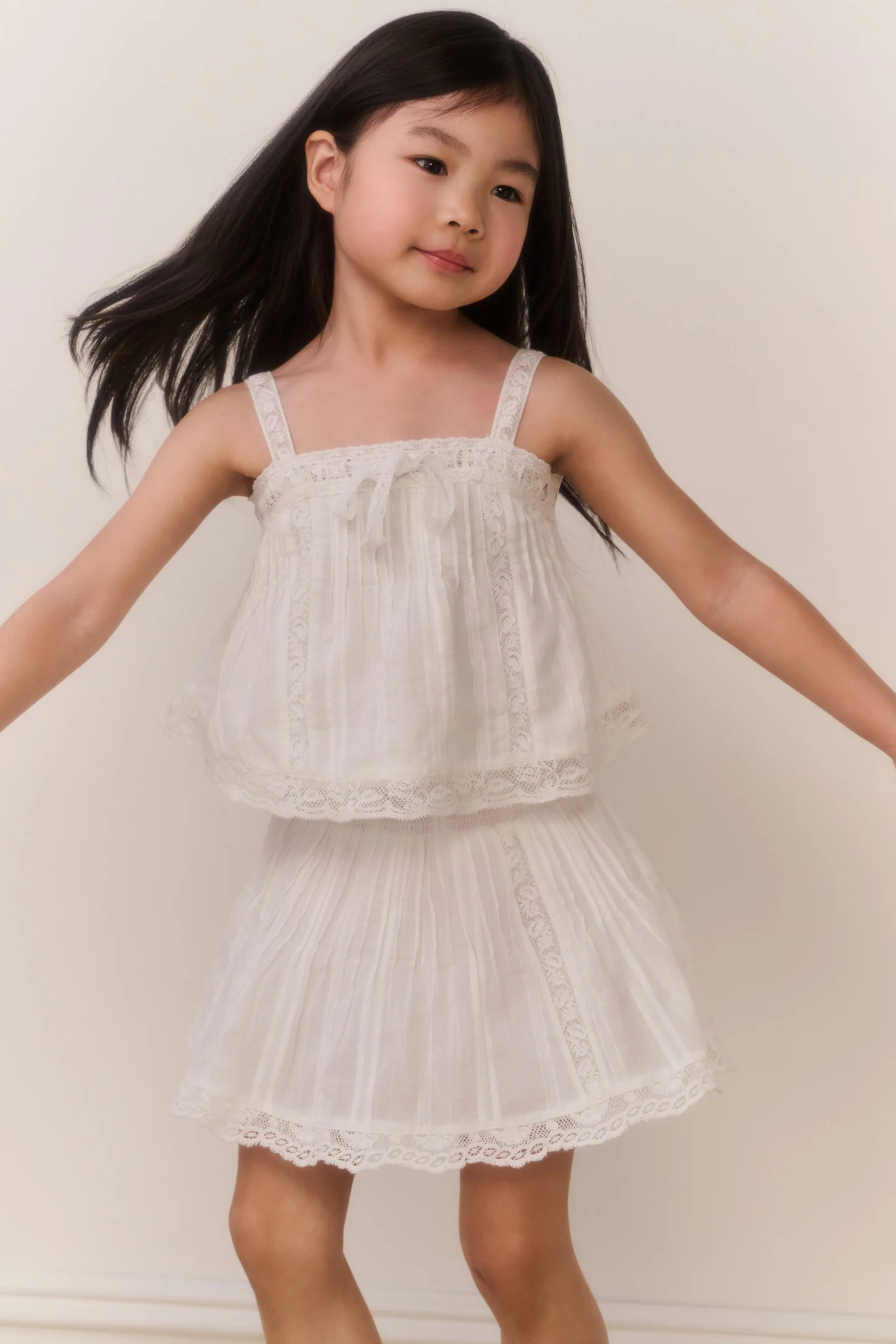 Little Girls Solena Cotton Skirt