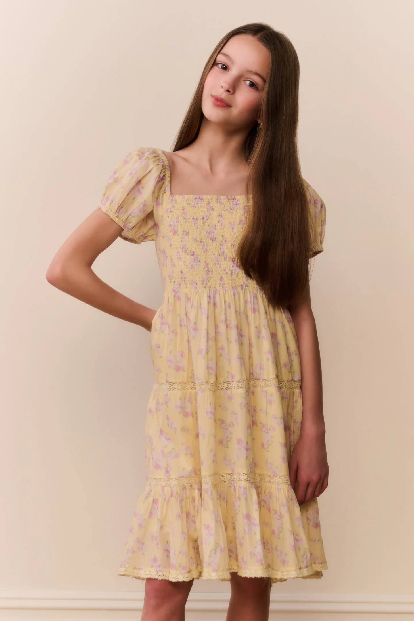 Tween Muriella Blooming Floral Dress