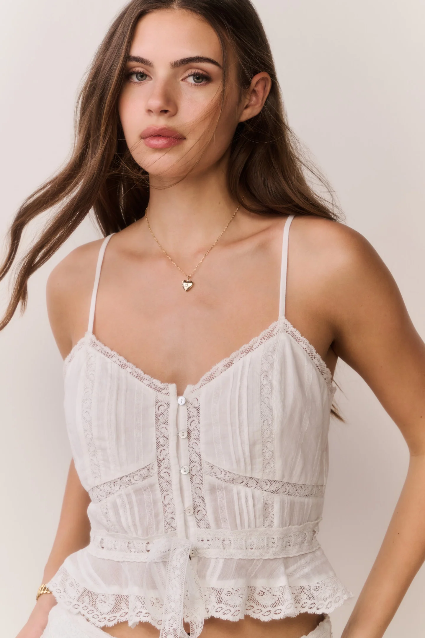 Avra Cotton Victorian Top