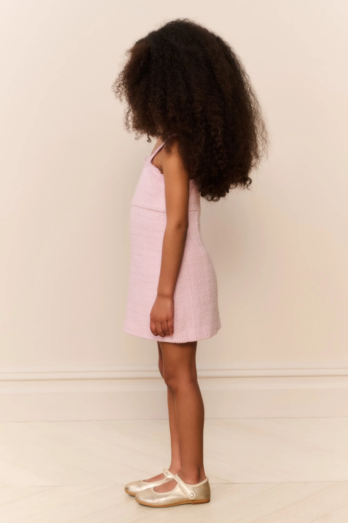 Little Girls Lace Tweed Willamina Dress