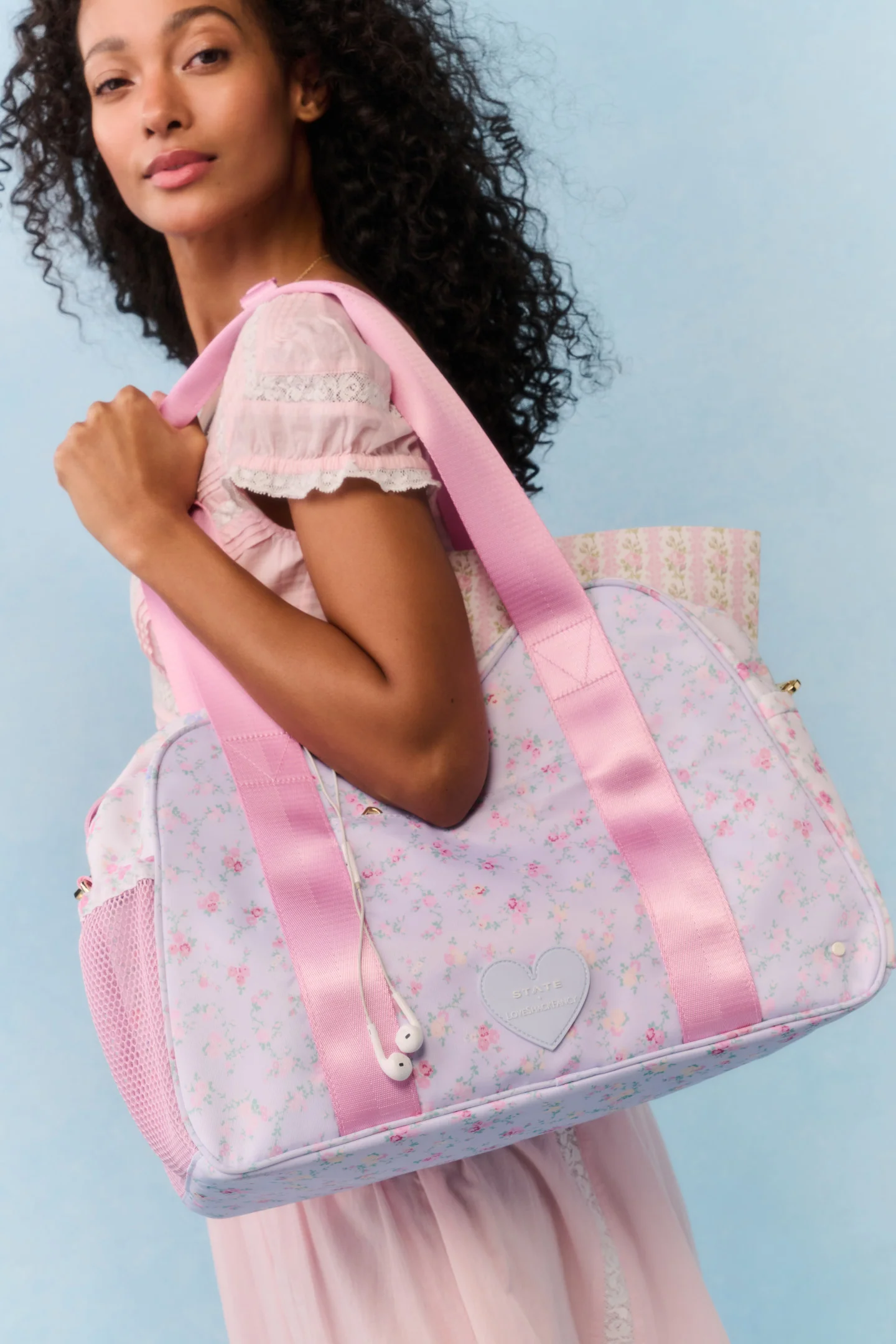 STATE x LoveShackFancy Floral Bella Diaper Tote