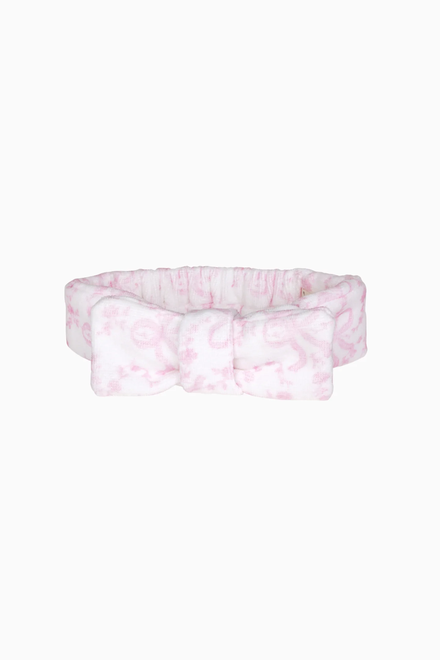 Bow Print Face Wash Beauty Headband