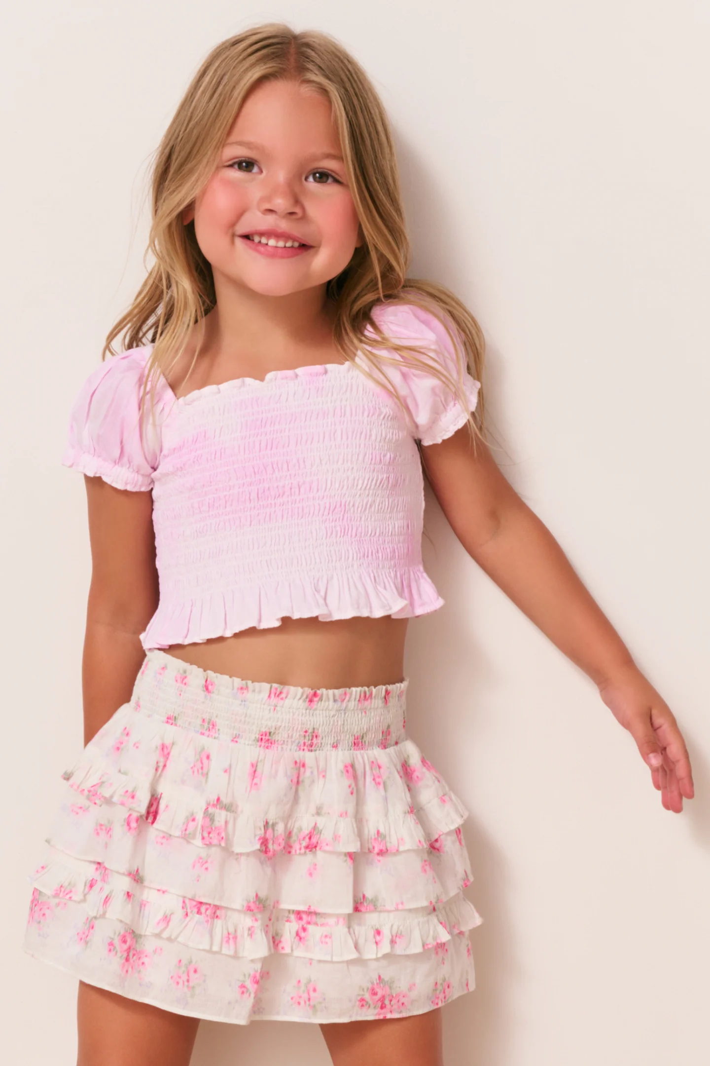Girls Fabielle Cotton Top