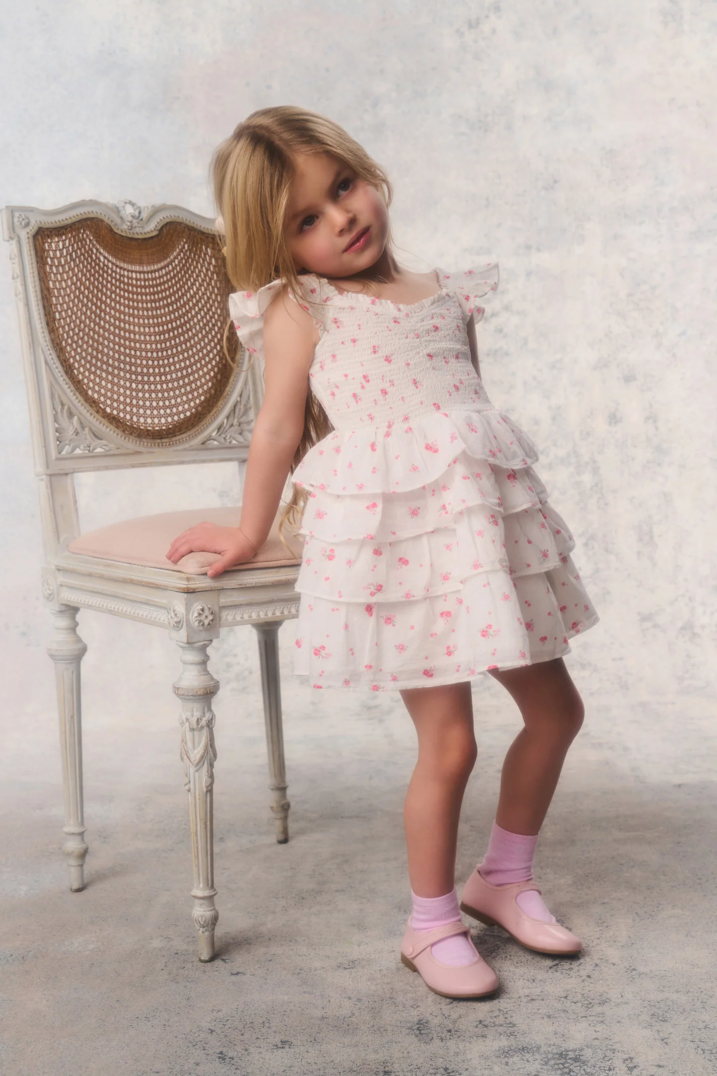 Little Girls Re-Edition Linoette Mini Dress