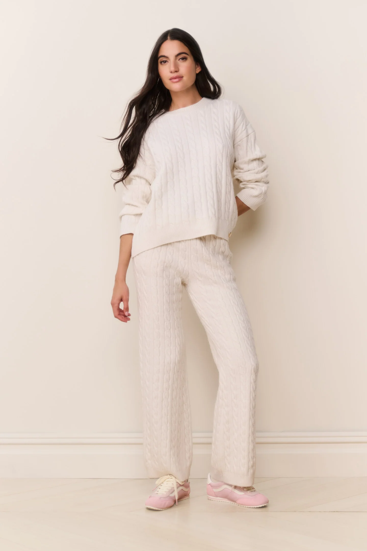 Fraya Cable Knit Lounge Pant