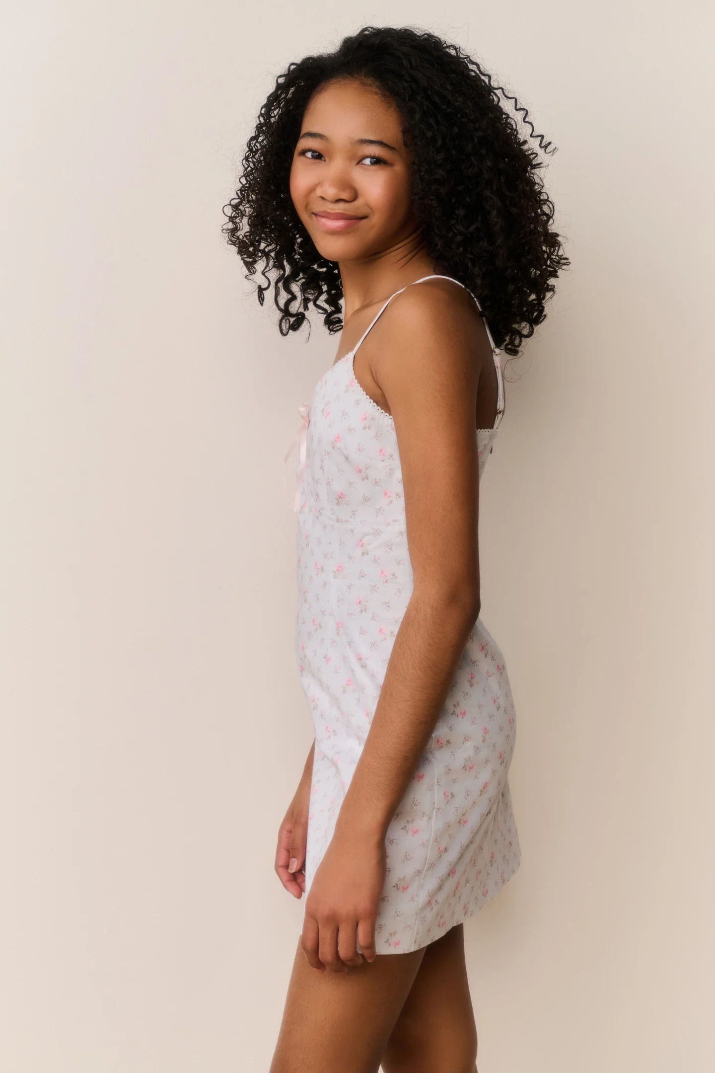 Tween Velasca Floral Cotton Mini Dress