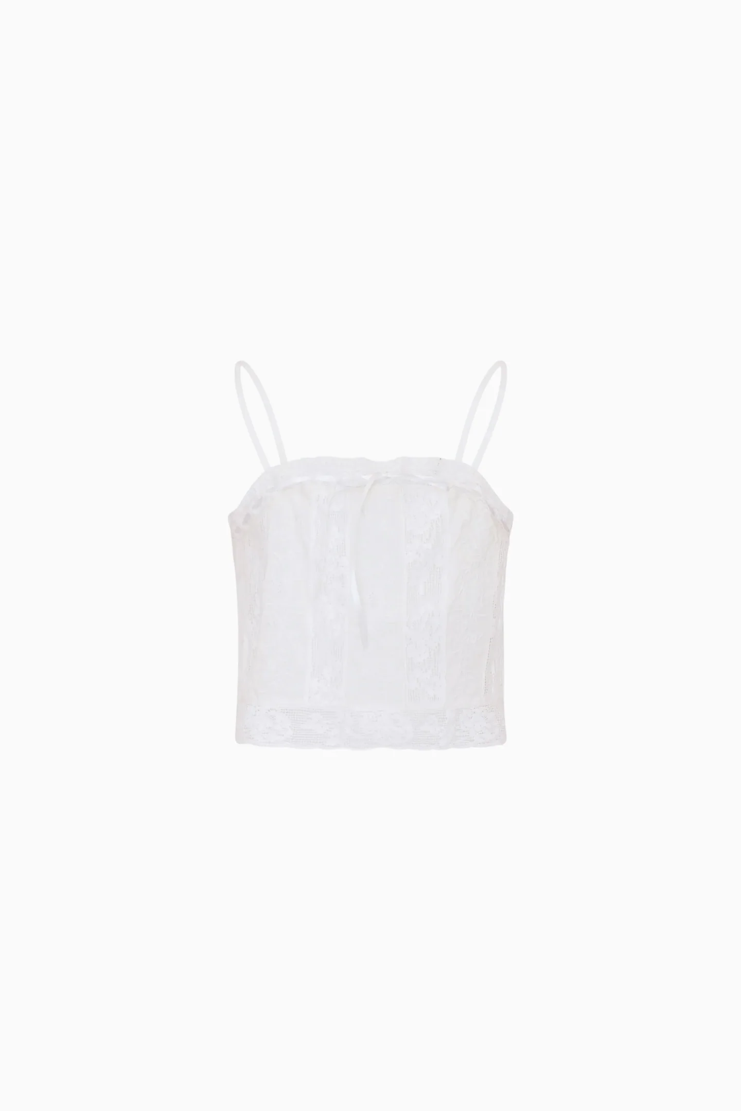 Little Girls Cotton Lace Quince Top