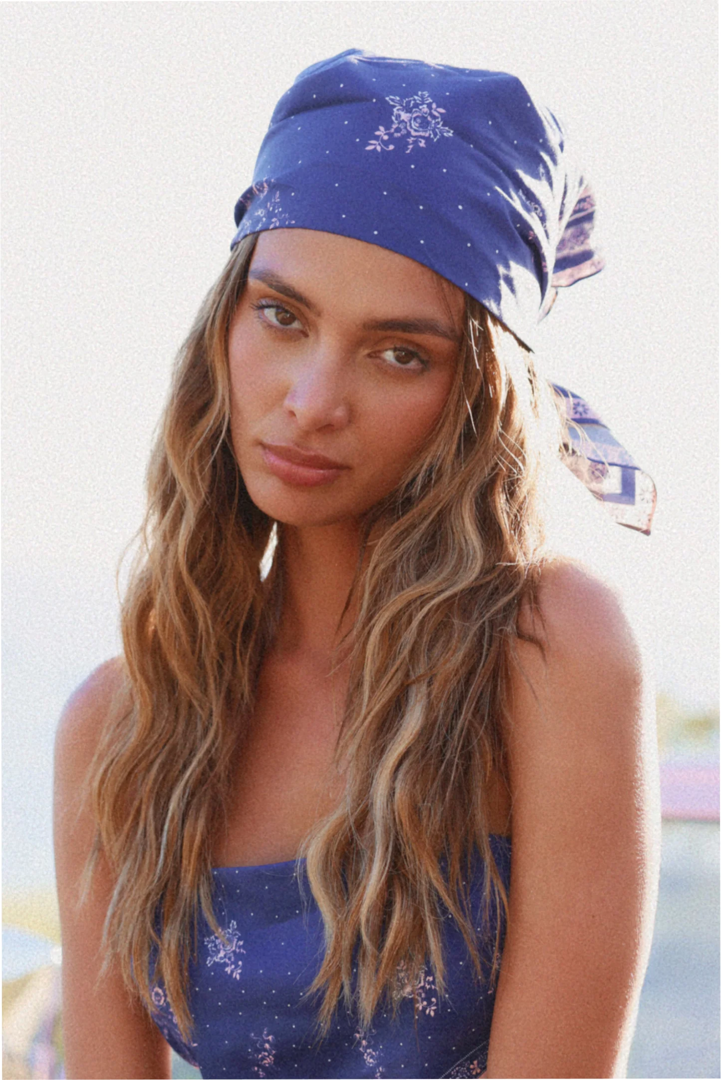 Labrina Floral and Paisley Head Scarf
