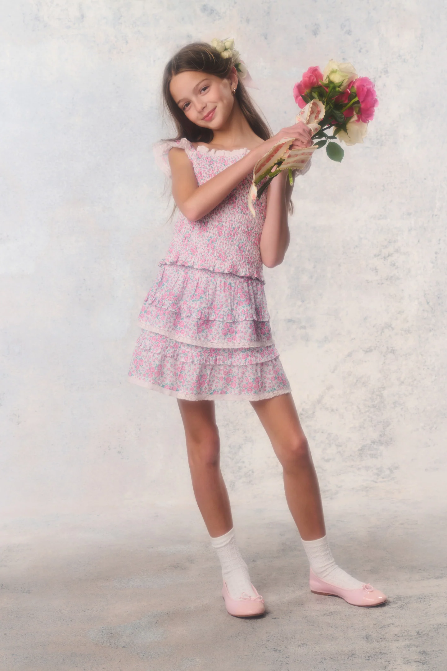 Tween Re-Edition Caspia Floral Top
