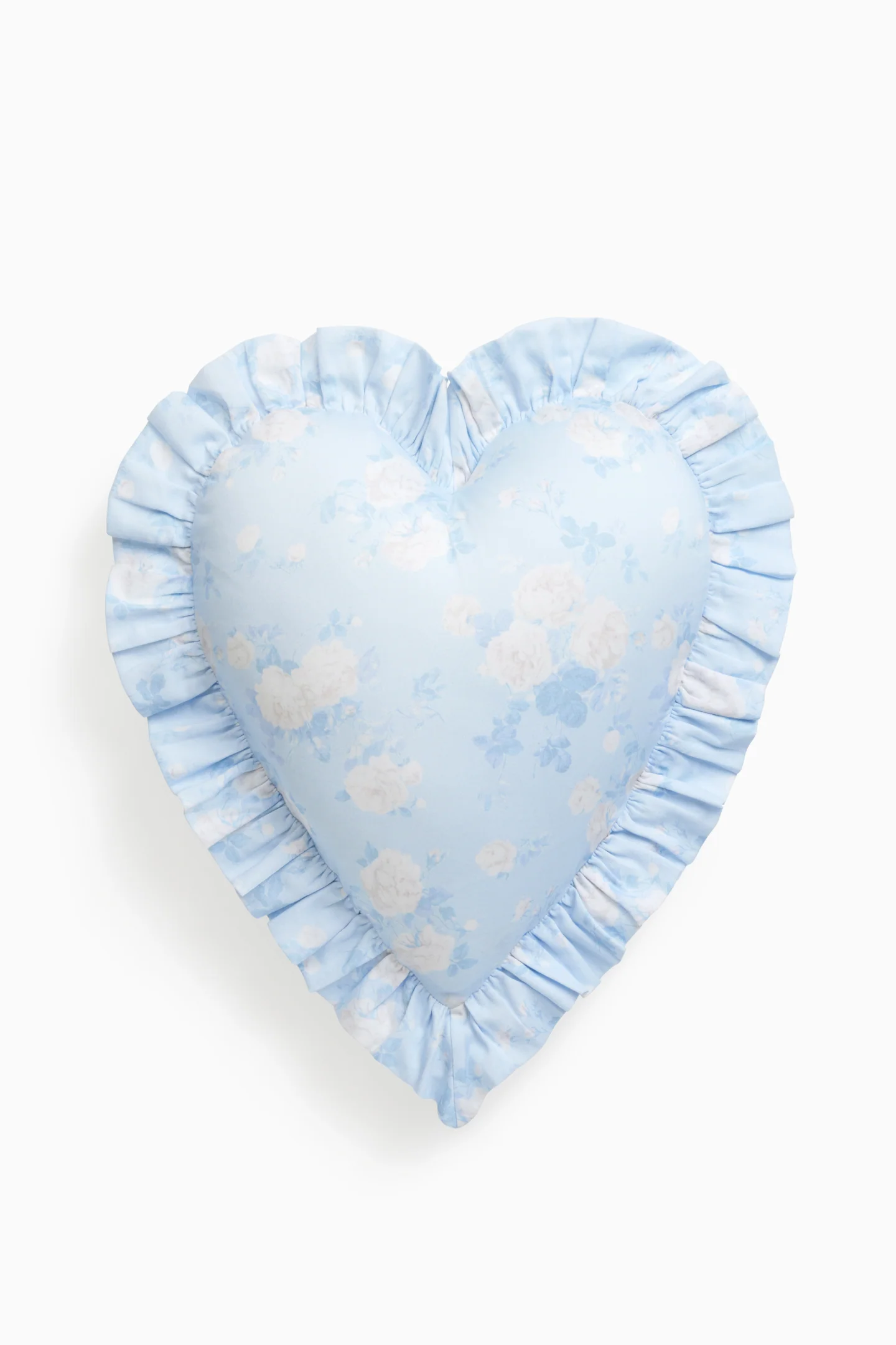 Boheme Ruffle Heart Pillow
