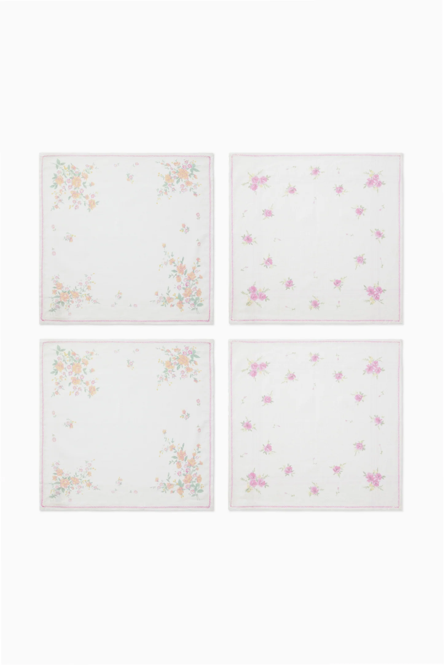Hanky Napkin Set Of 4
