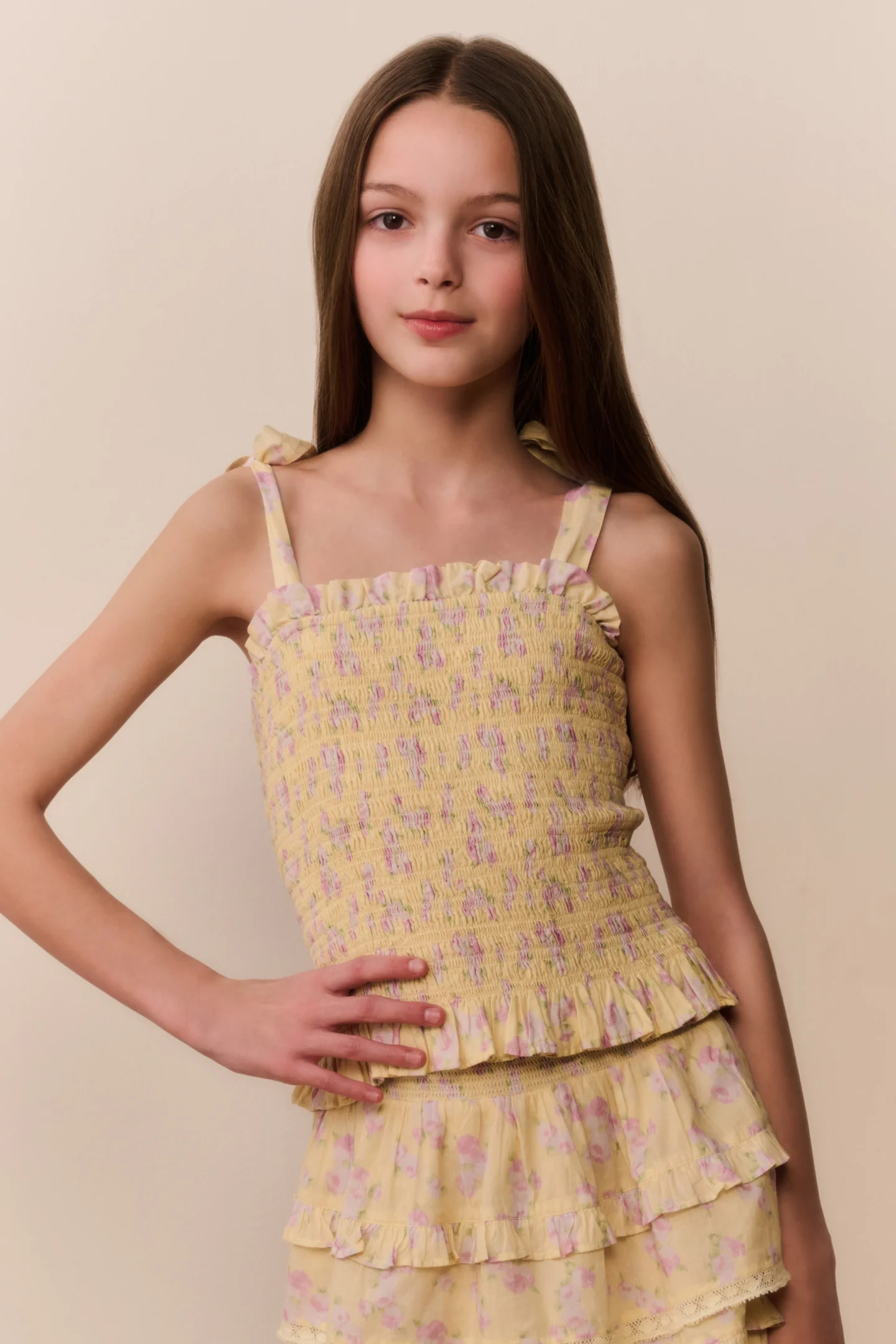Tween Merrinelle Blooming Floral Top