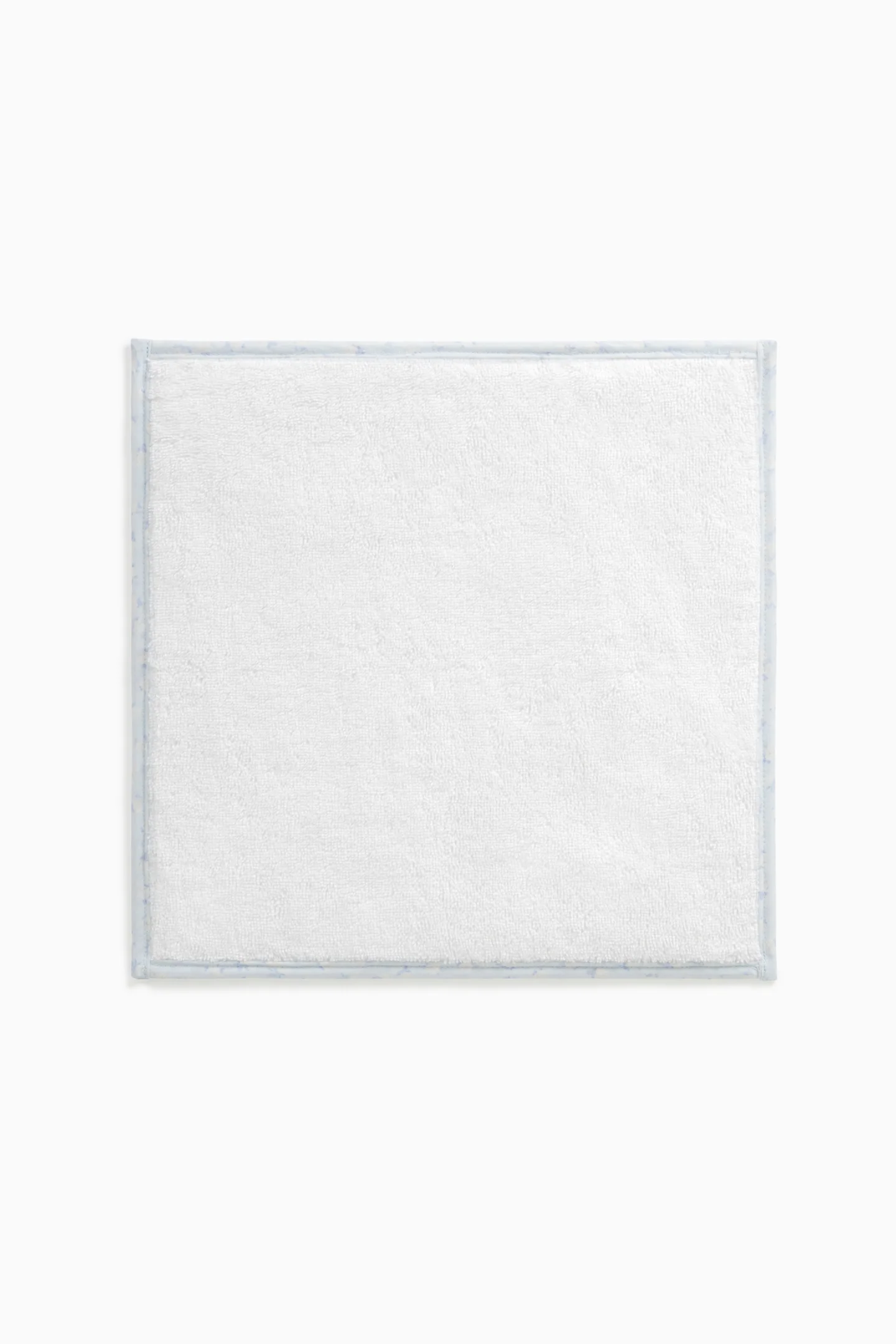 Heirloom Floral Trim Wash Cloth