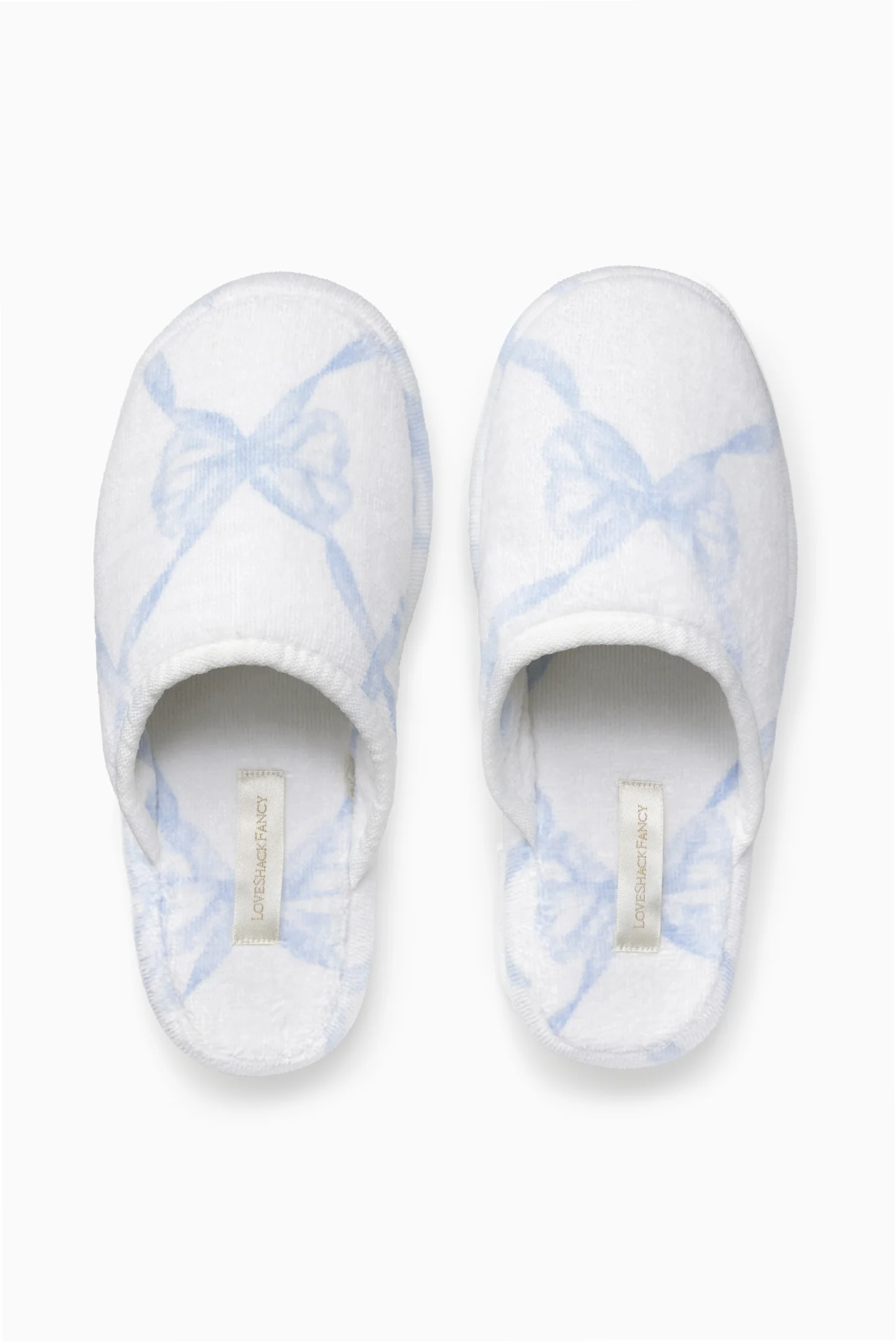 Bow Print Slippers