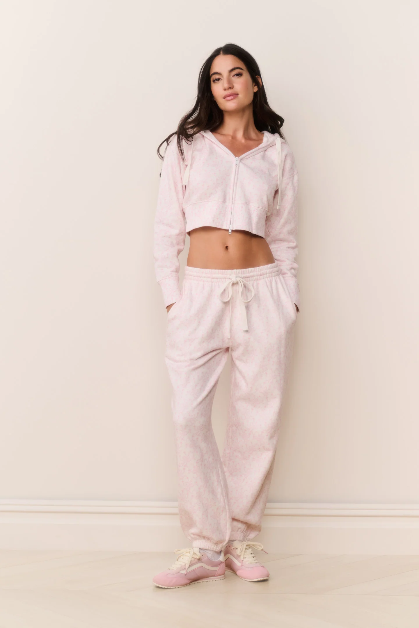 Lillia Bow Print Sweatpant