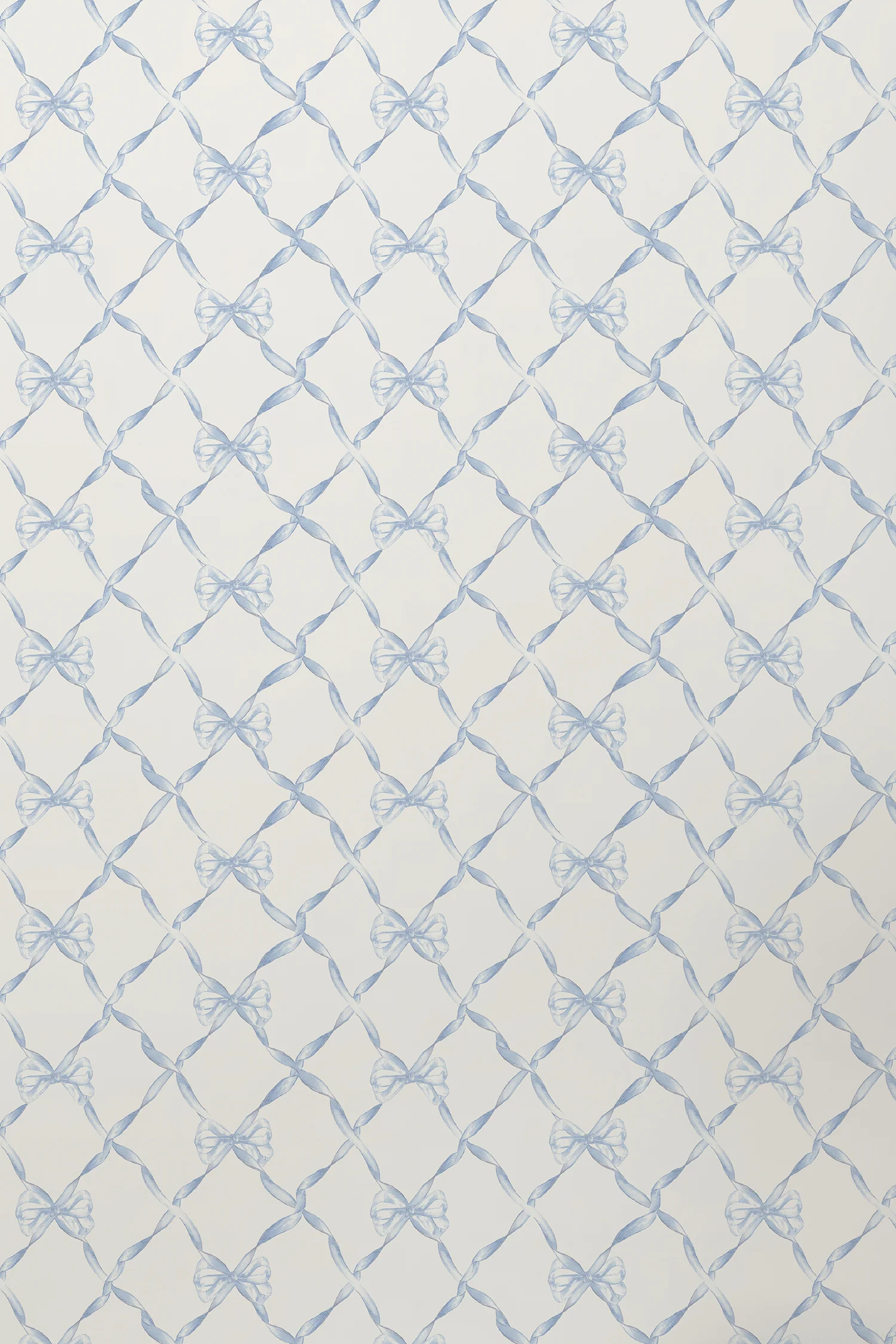 Baby Bow Blue Bella Standard Wallpaper