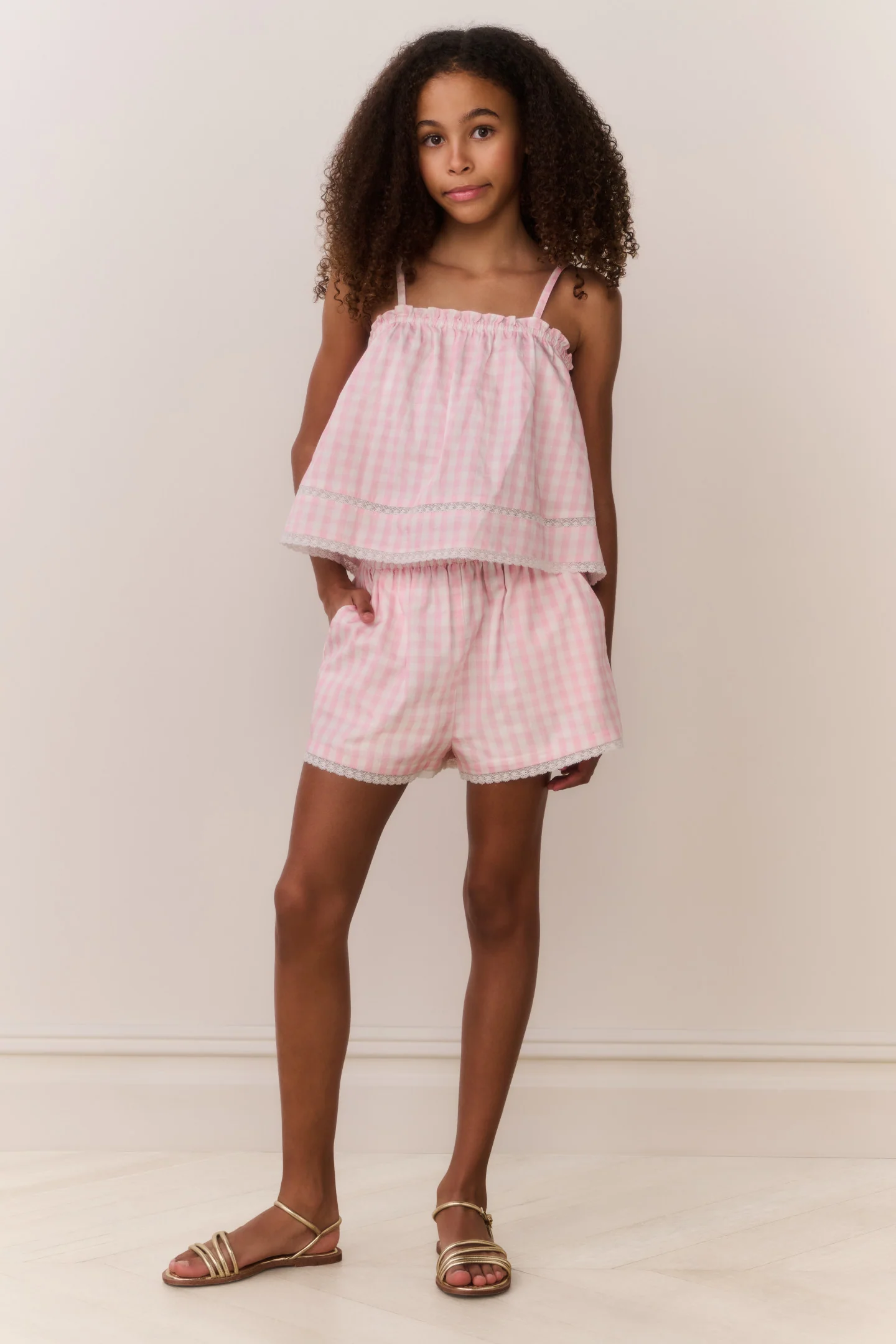 Tween Georgie Gingham Shorts